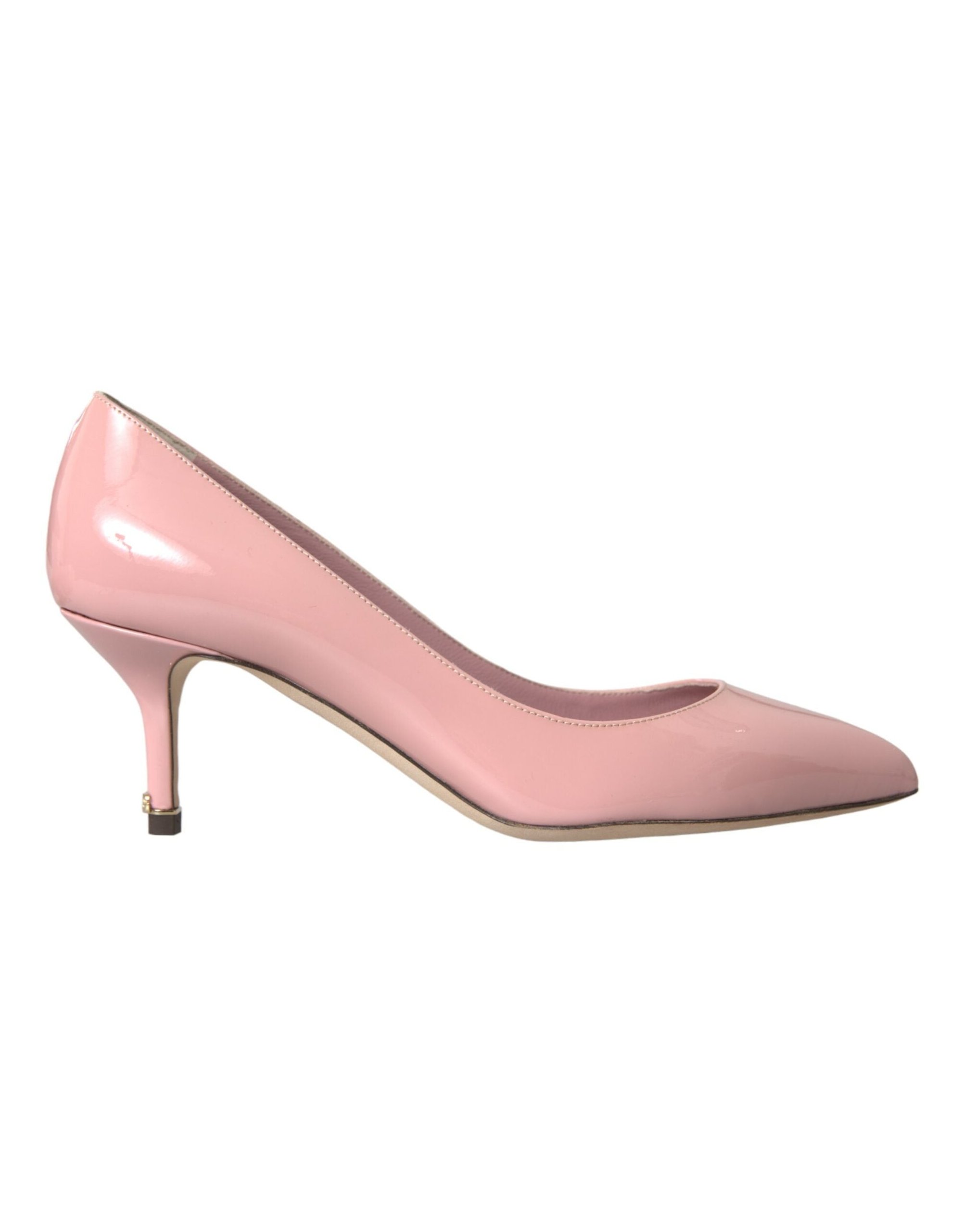 Dolce & Gabbana Patent Leather Pump — Pink, view 5