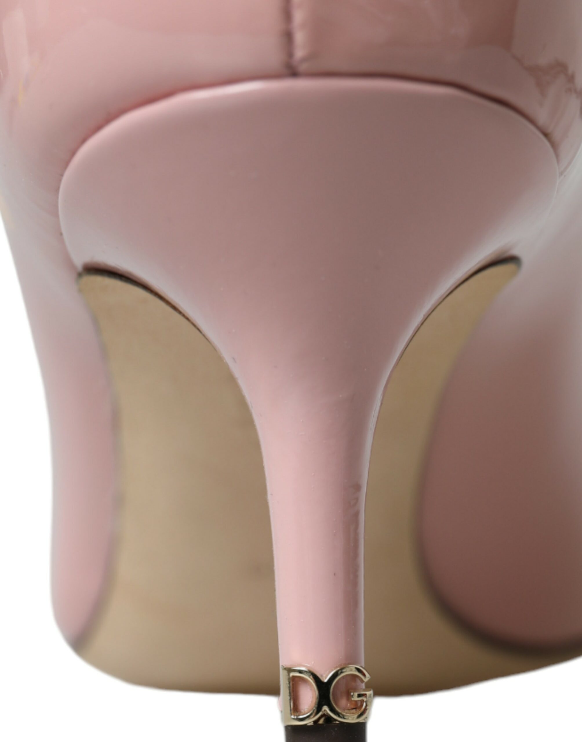 Dolce & Gabbana Patent Leather Pump — Pink, view 7