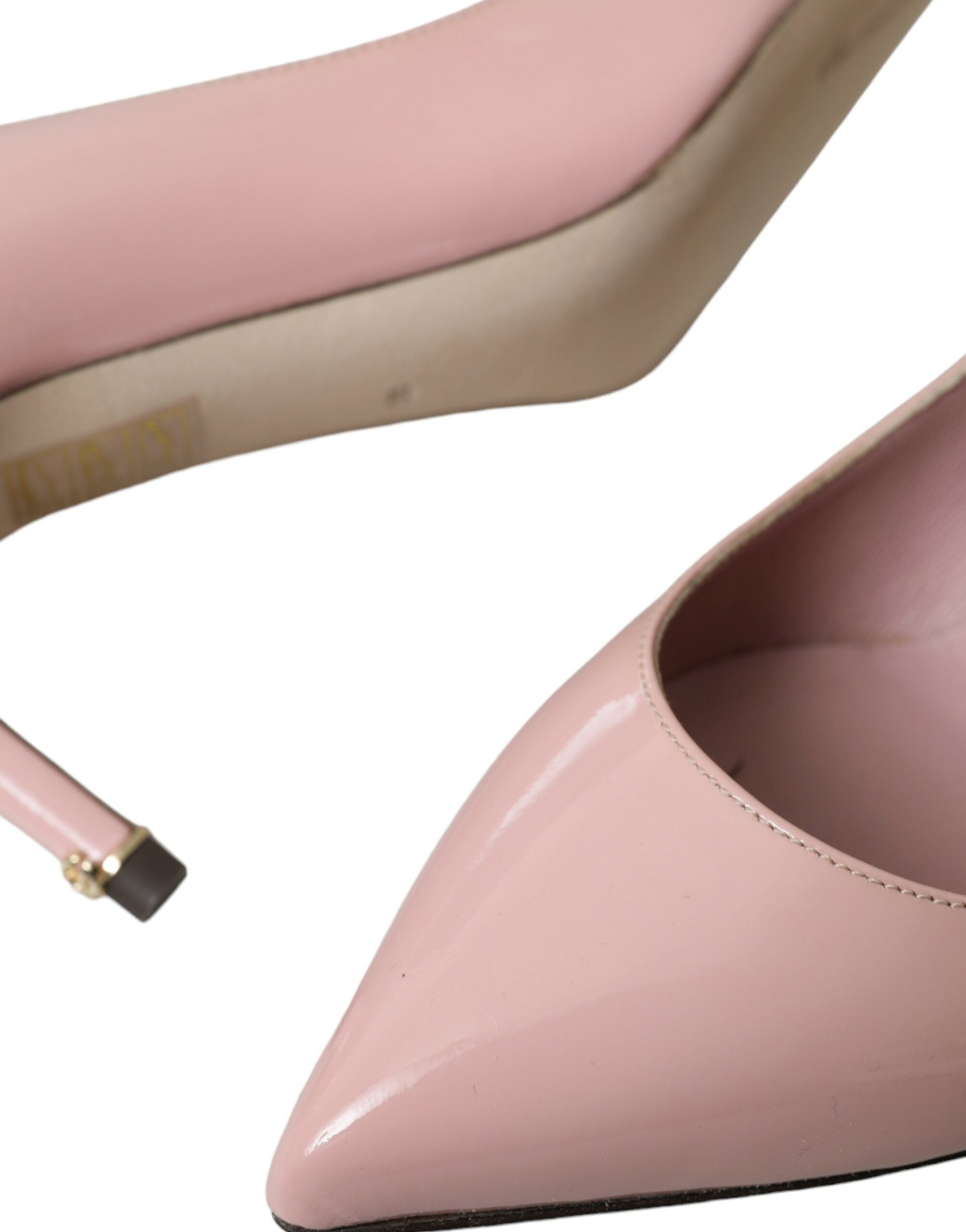 Dolce & Gabbana Patent Leather Pump — Pink, view 8