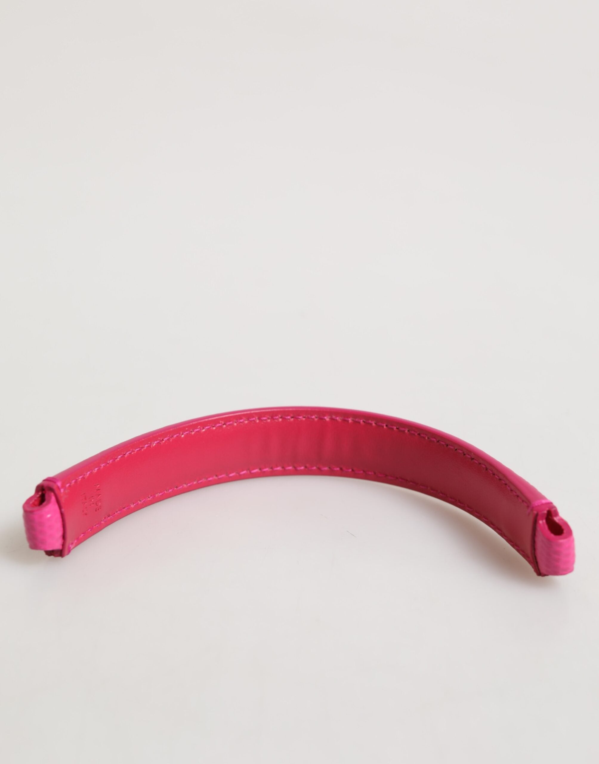Dolce & Gabbana Embellished Leather Shoulder Bag Strap — Pink, view 5
