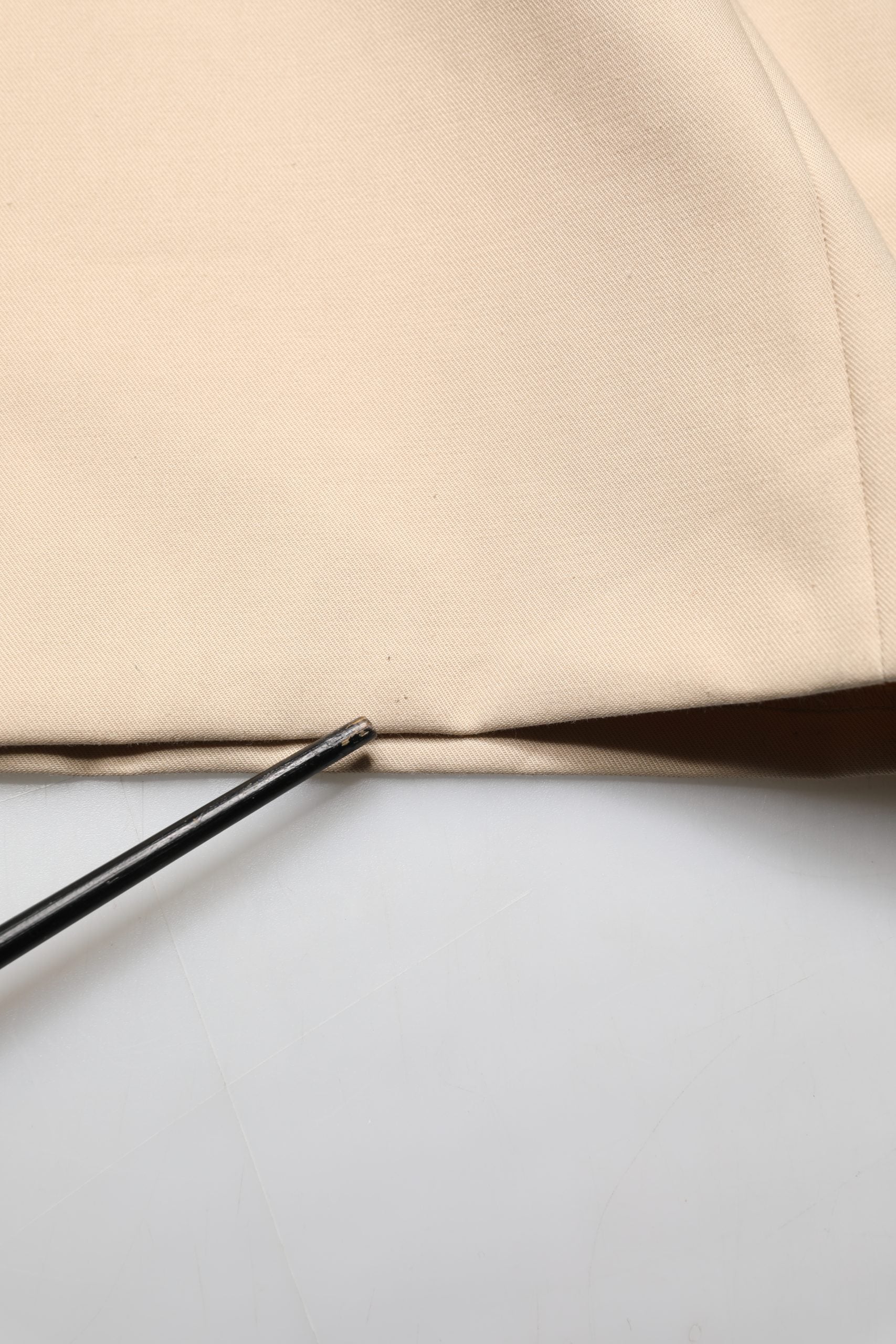 Dolce & Gabbana Cotton Formal Trousers — Beige, view 7