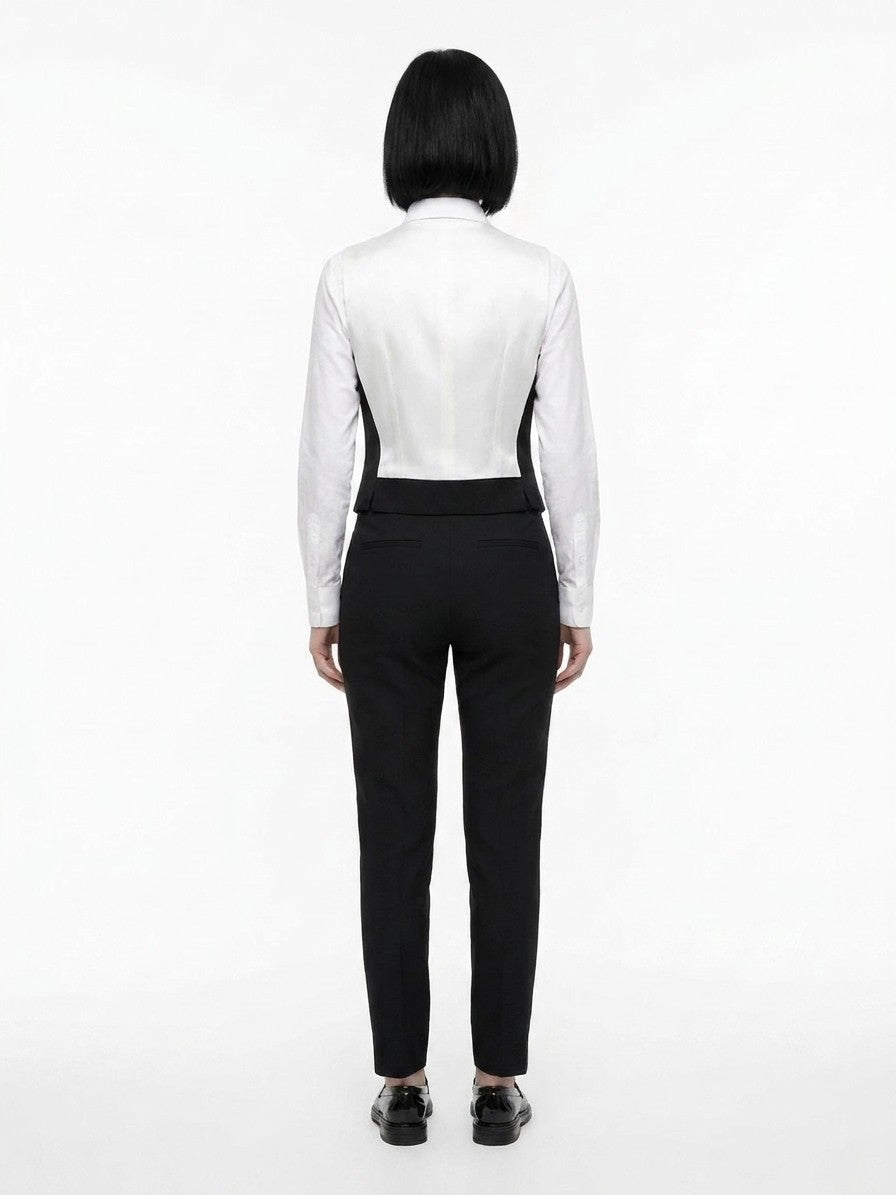 Dolce & Gabbana Fine Fabric Waistcoat — Black, view 2