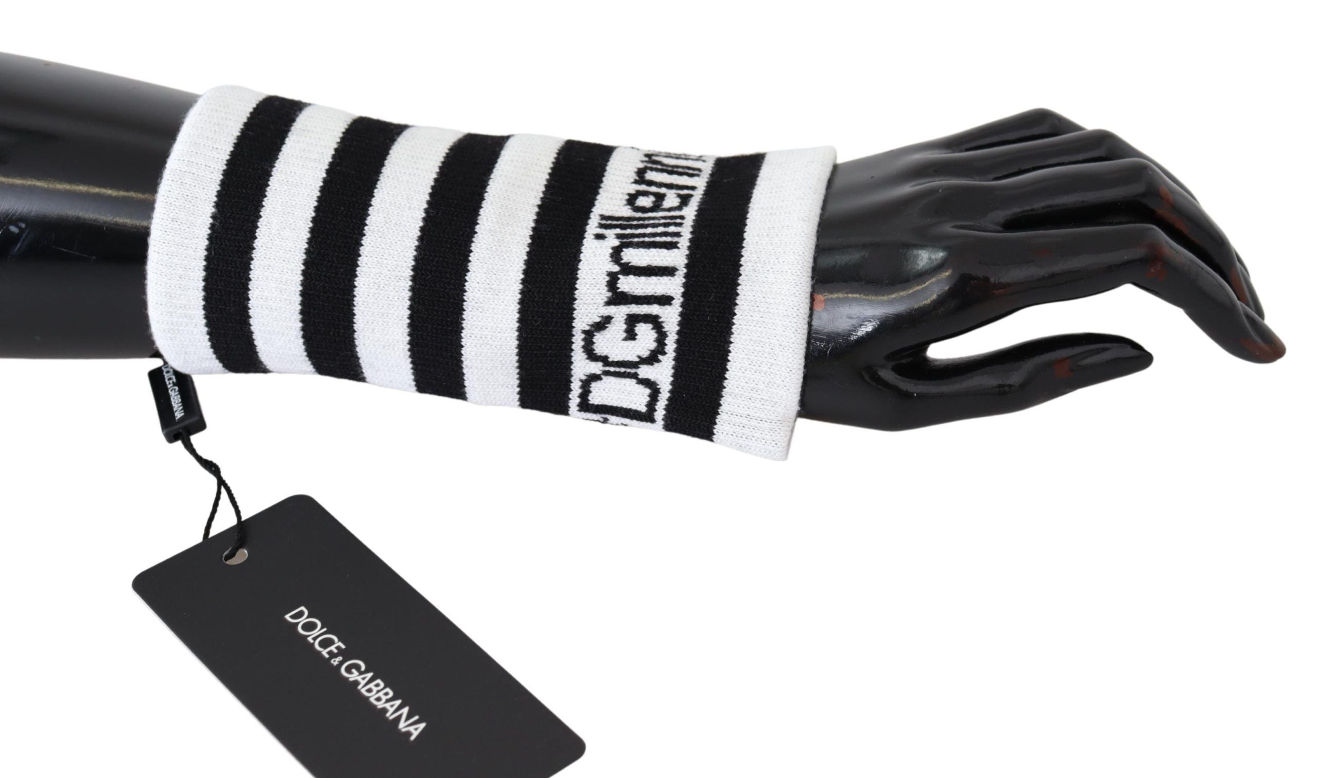 Dolce & Gabbana DGMillennials Wristband — Black, view 3