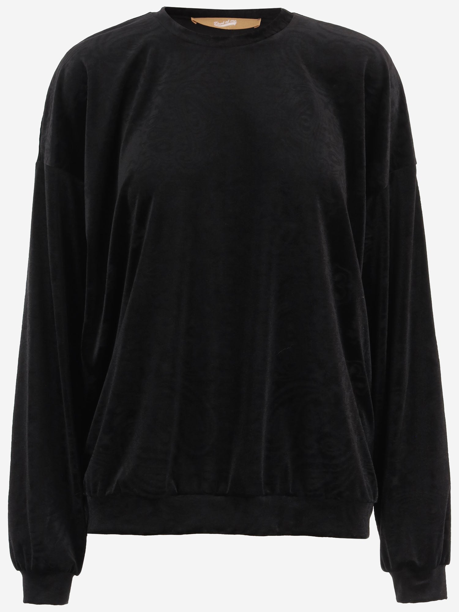 Don'T @ Me Stretch Nylon Sweatshirt — Black, view 3
