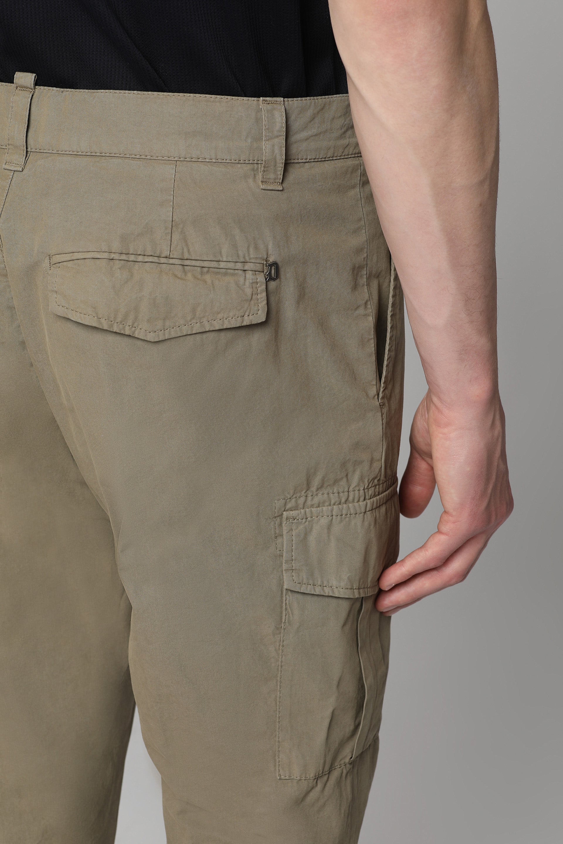 Dondup Robin Cargo Pants — Beige, view 5