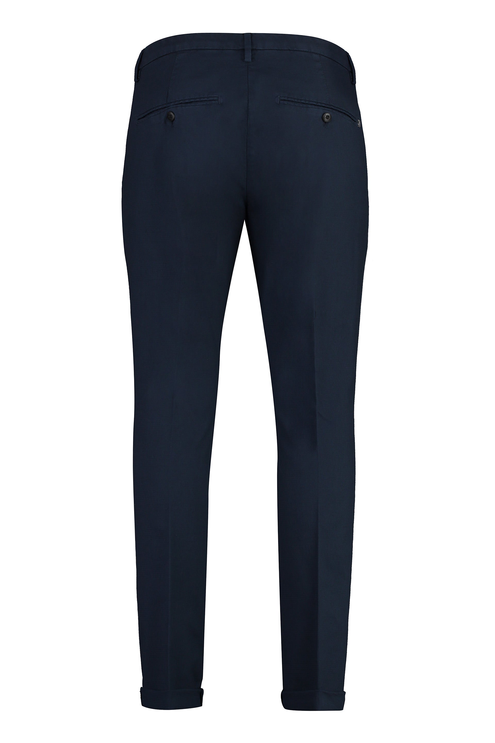Dondup Gaubert Chino Trousers — Blue, view 2