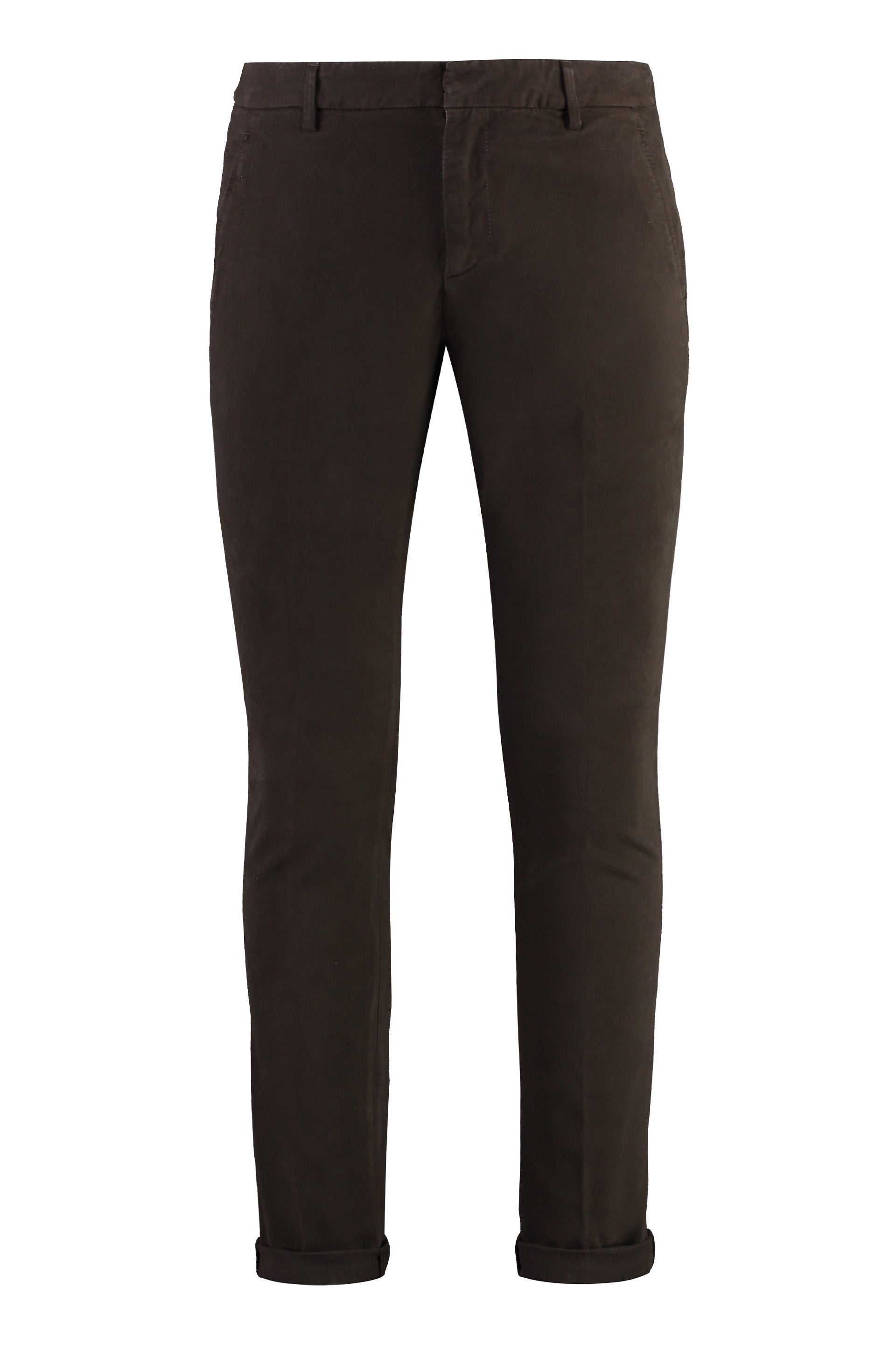 Dondup Gaubert Chino Trousers — Brown by Dondup
