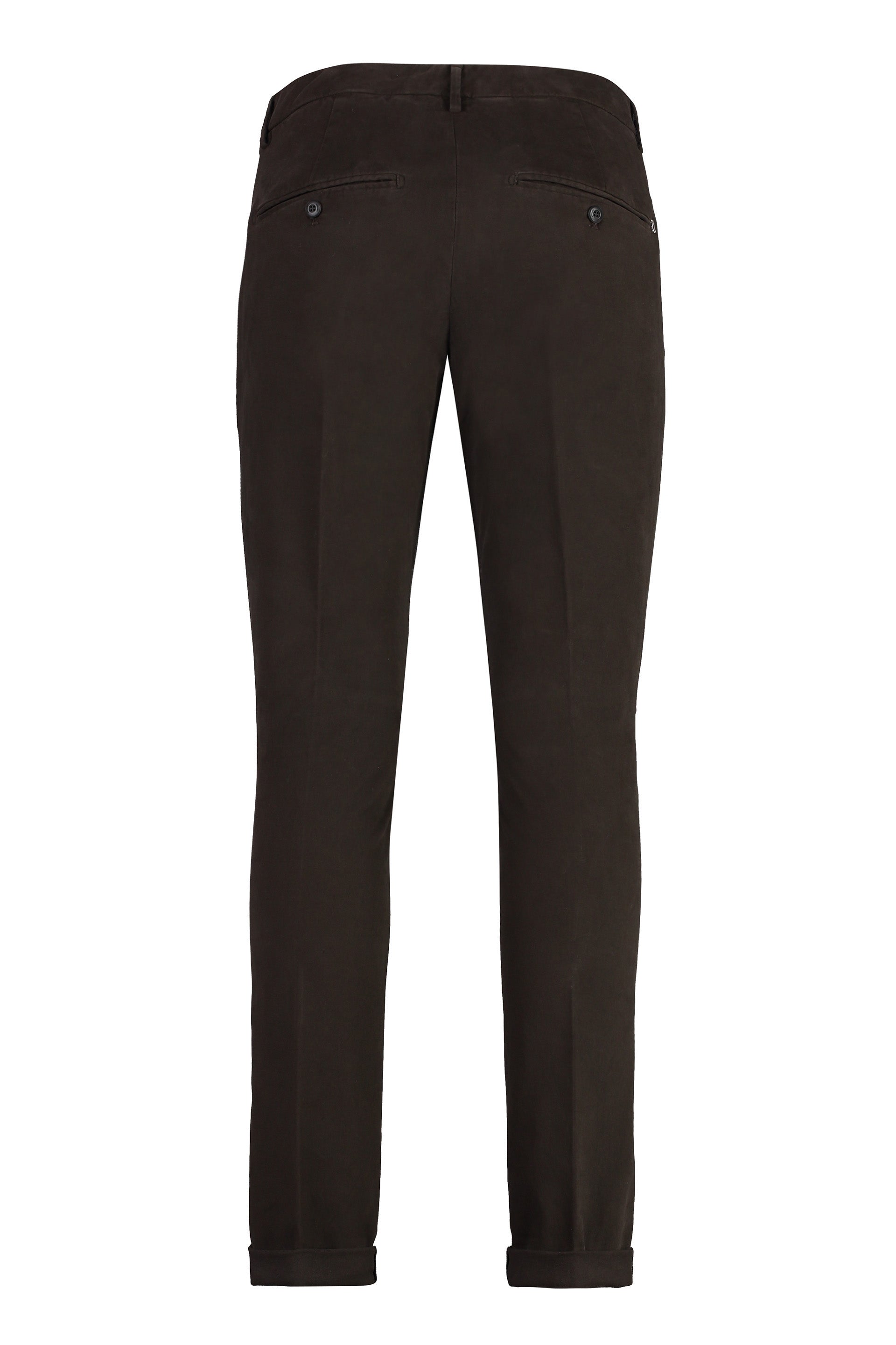 Dondup Gaubert Chino Trousers — Brown, view 2