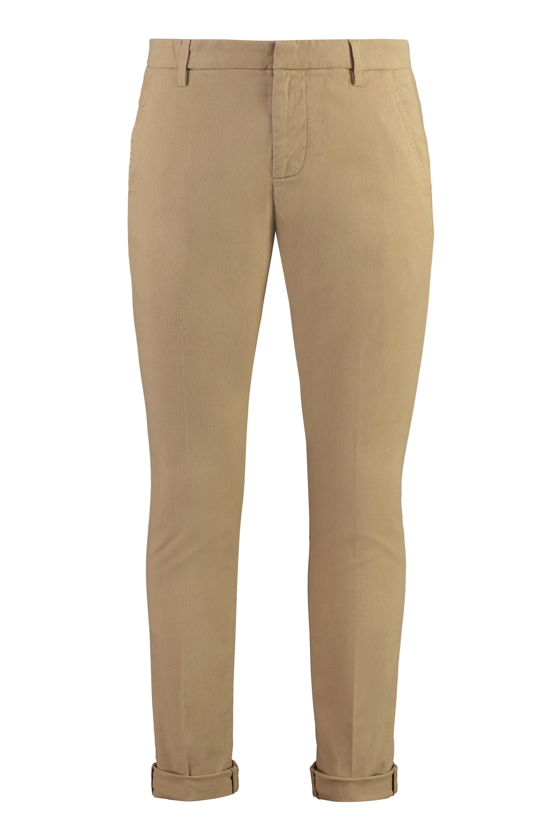 Dondup Stretch-Cotton Chinos — Hazelnut by Dondup
