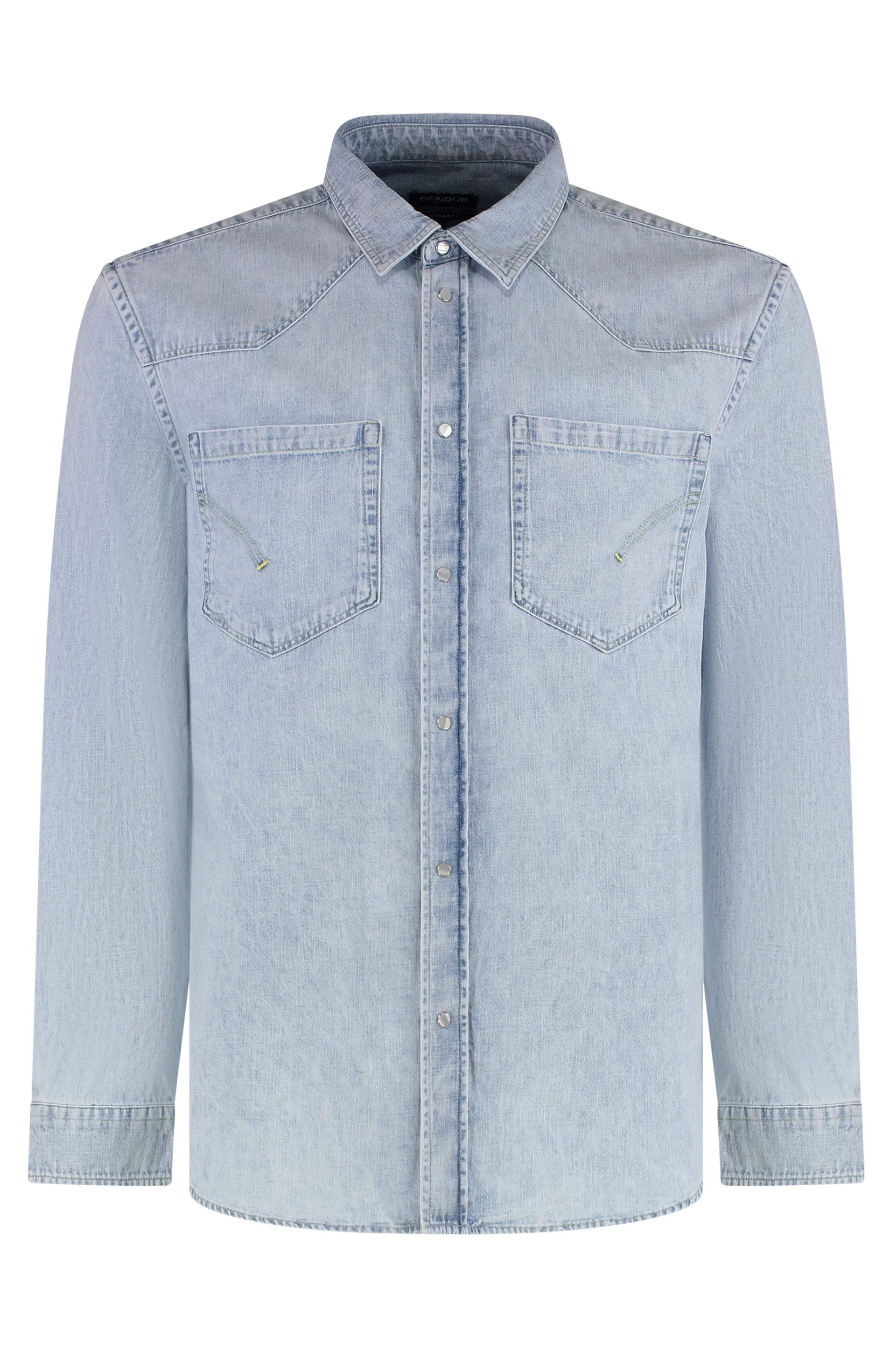Dondup Denim Cotton Shirt — Blue by Dondup