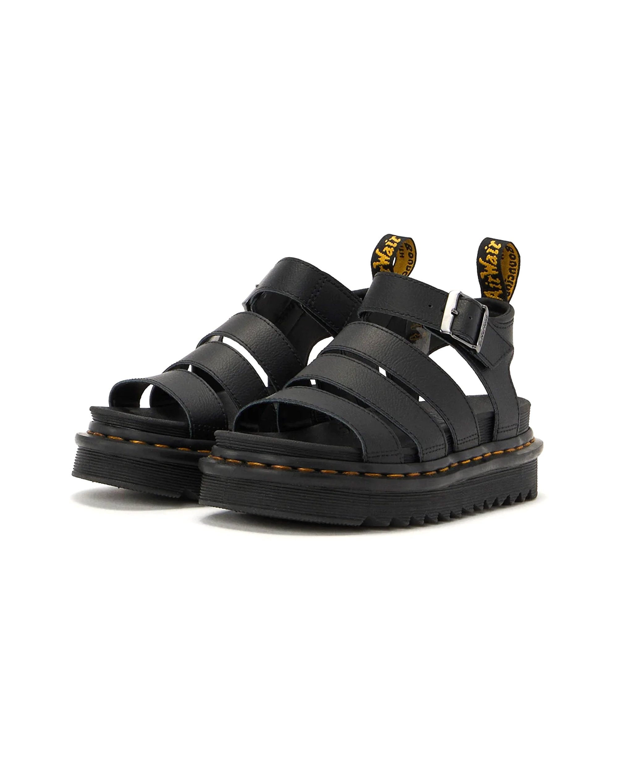 Dr. Martens Sandal — Black, view 2