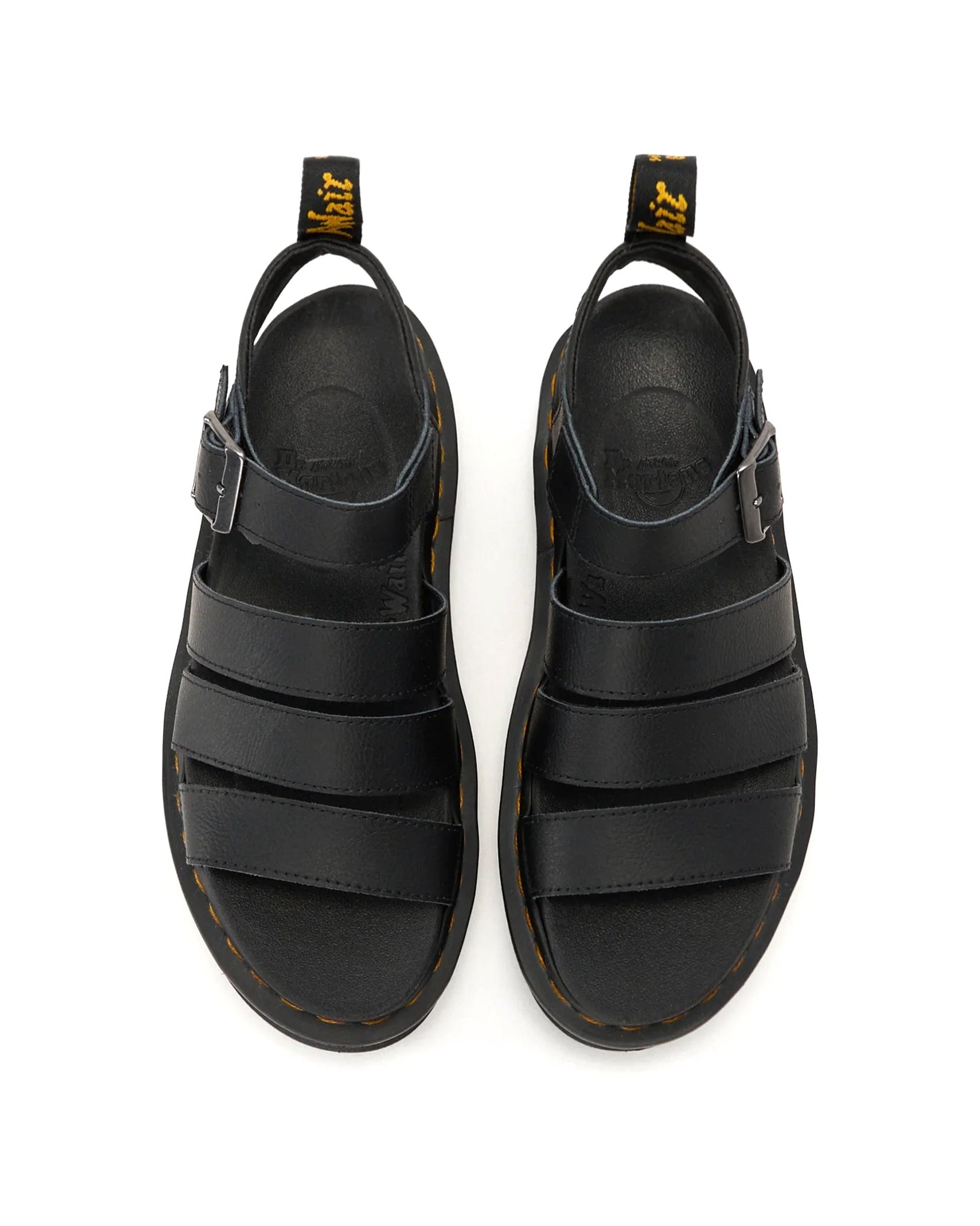 Dr. Martens Sandal — Black, view 4