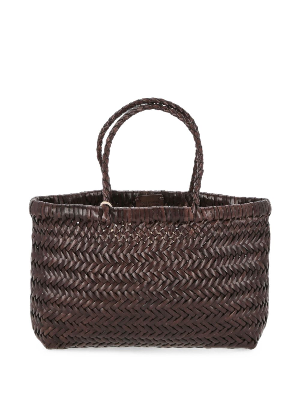 Dragon Diffusion Gora Fabric Tote Bag — Brown by Dragon Diffusion