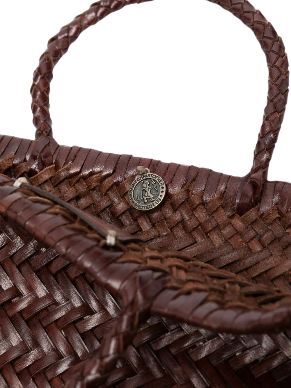 Dragon Diffusion Gora Fabric Tote Bag — Burgundy, view 3