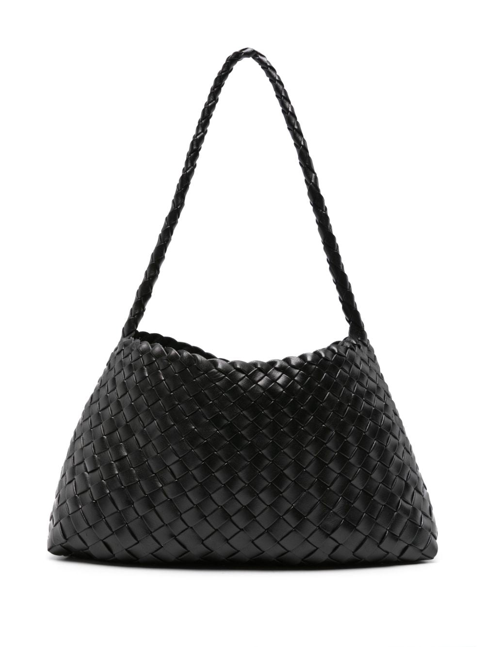 Dragon Diffusion Leather Shoulder Bag — Black by Dragon Diffusion