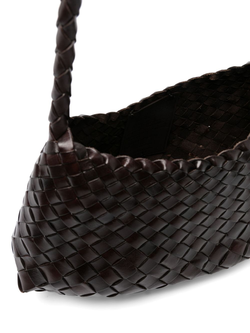 Dragon Diffusion Leather Shoulder Bag — Brown, view 2