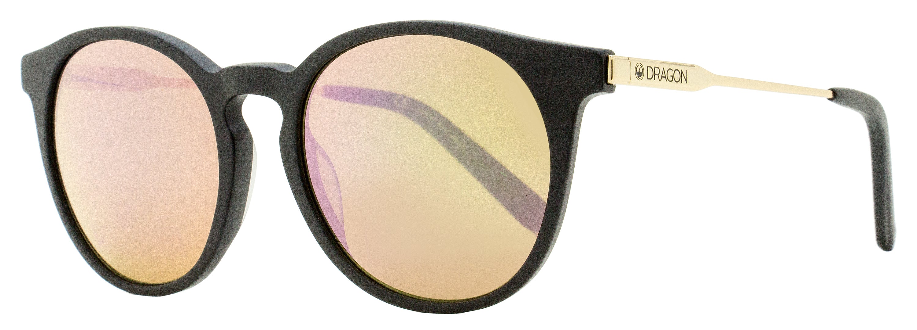 Dragon DR520S Ion Mirrored Lenses Sunglasses — Black by Dragon