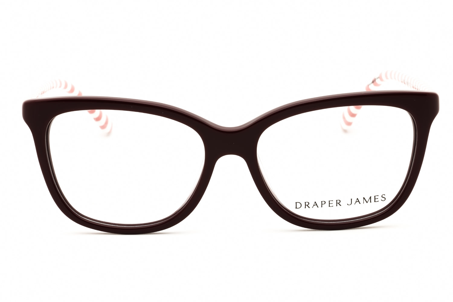 Draper James DJ5002 Rectangular Acetate Eyeglasses — Brown, view 2