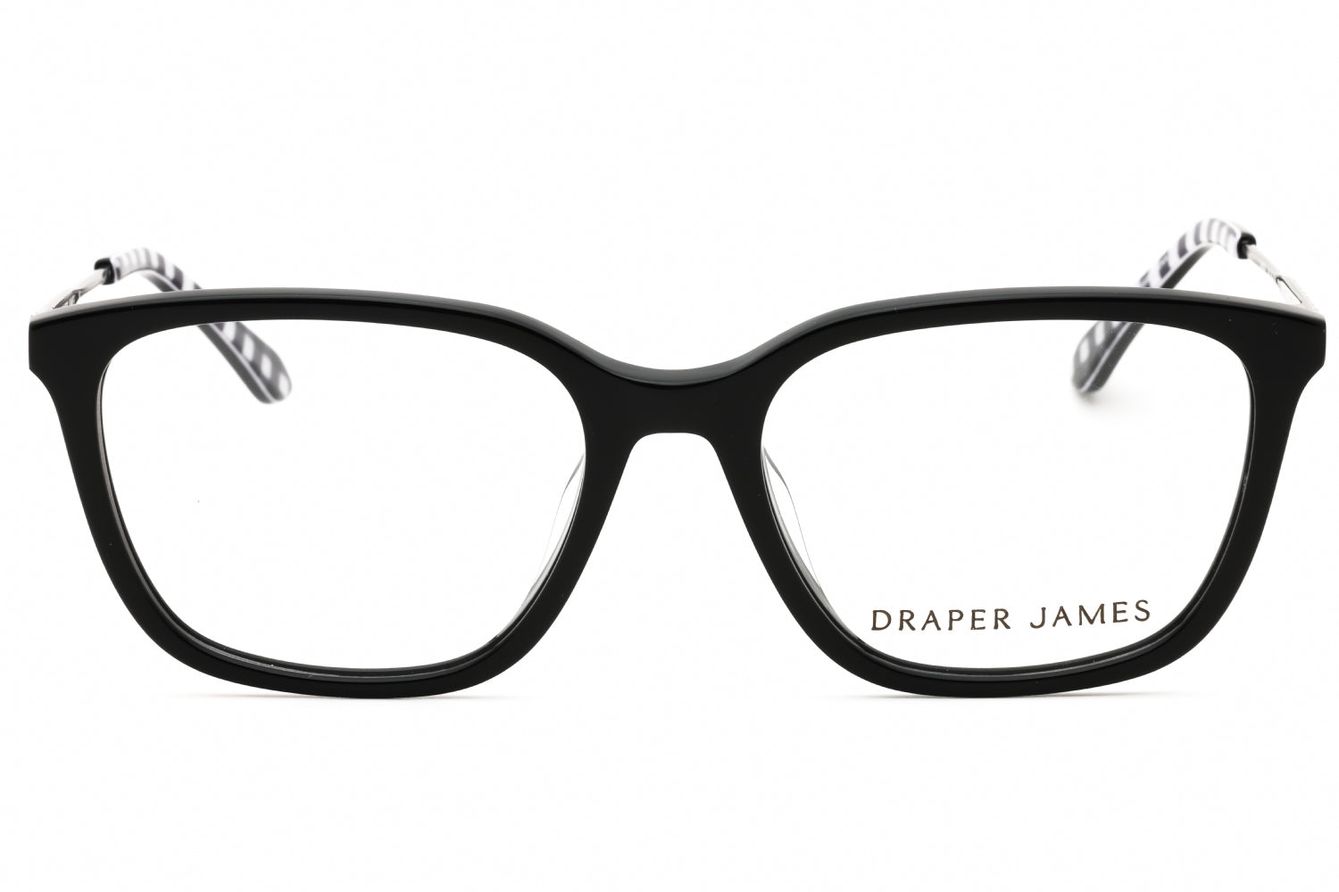Draper James DJ5030 Rectangular Acetate Eyeglasses — Black, view 2