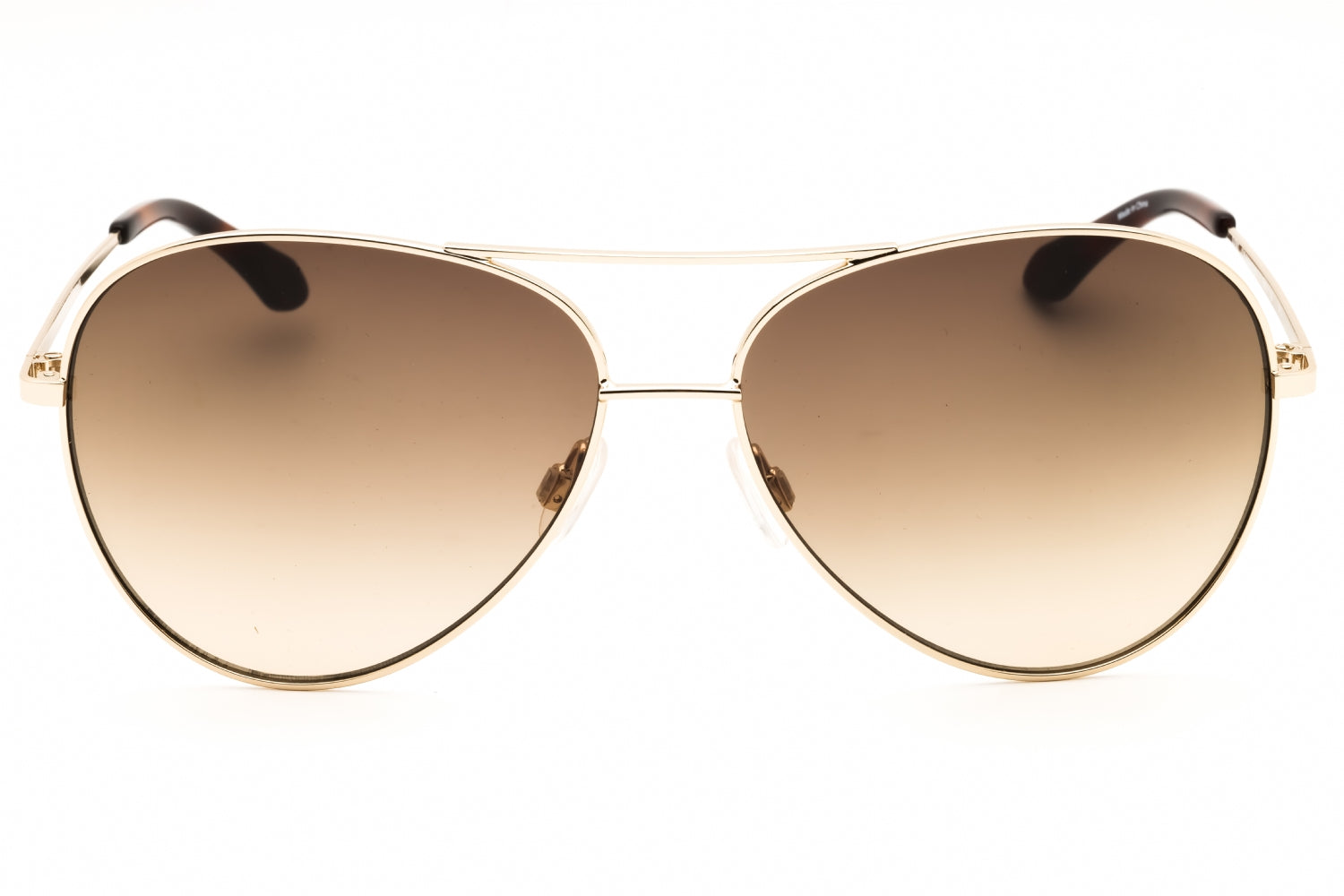 Draper James DJ7007 Gradient Aviator Sunglasses — Gold, view 2