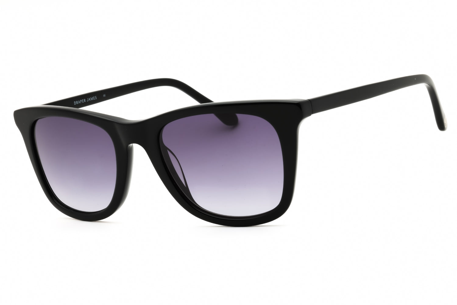 Draper James DJ7008 Gradient-Lens Rectangular Sunglasses — Black by Draper James
