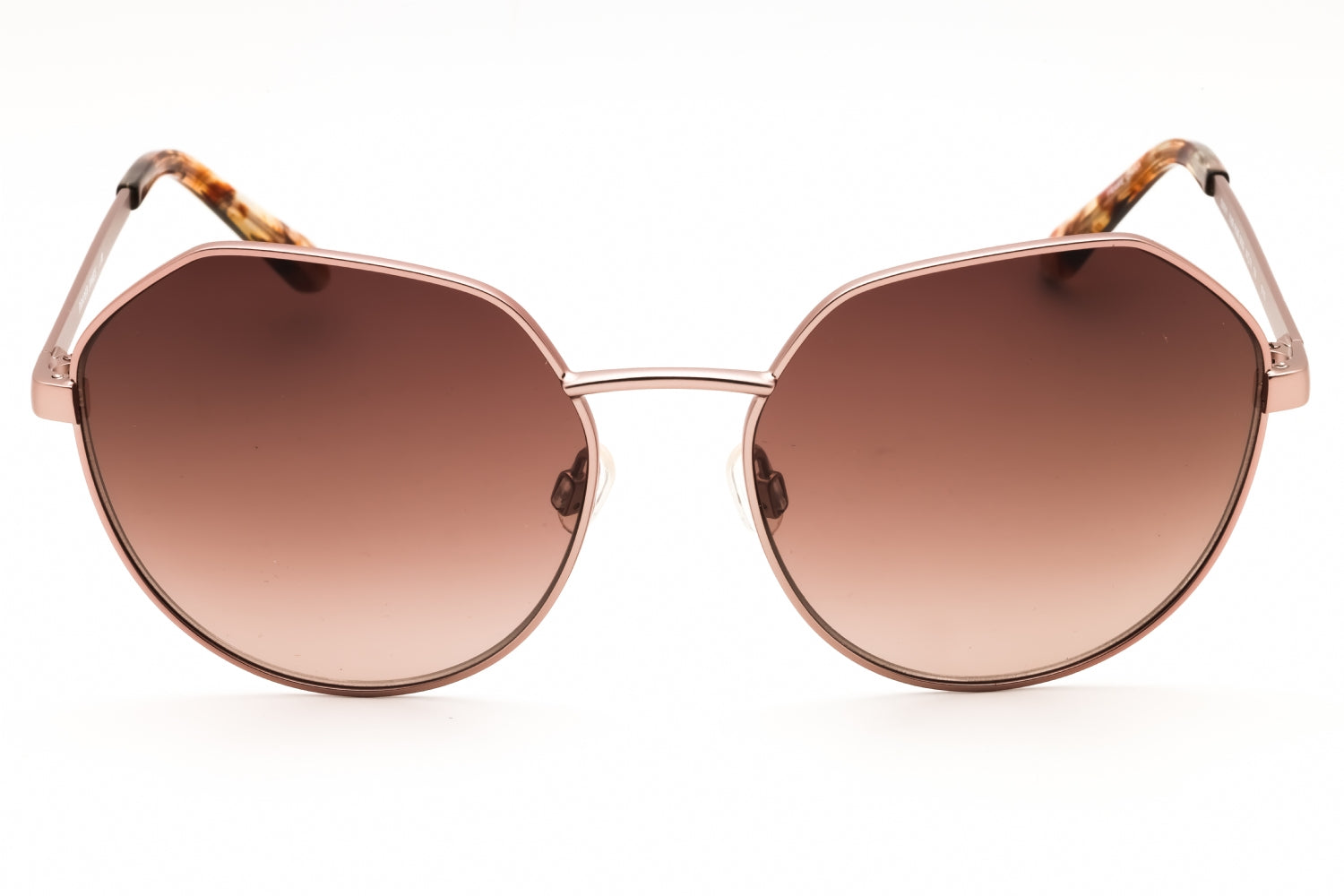 Draper James DJ7011 Round Metal Frame Sunglasses — Rose Gold, view 2