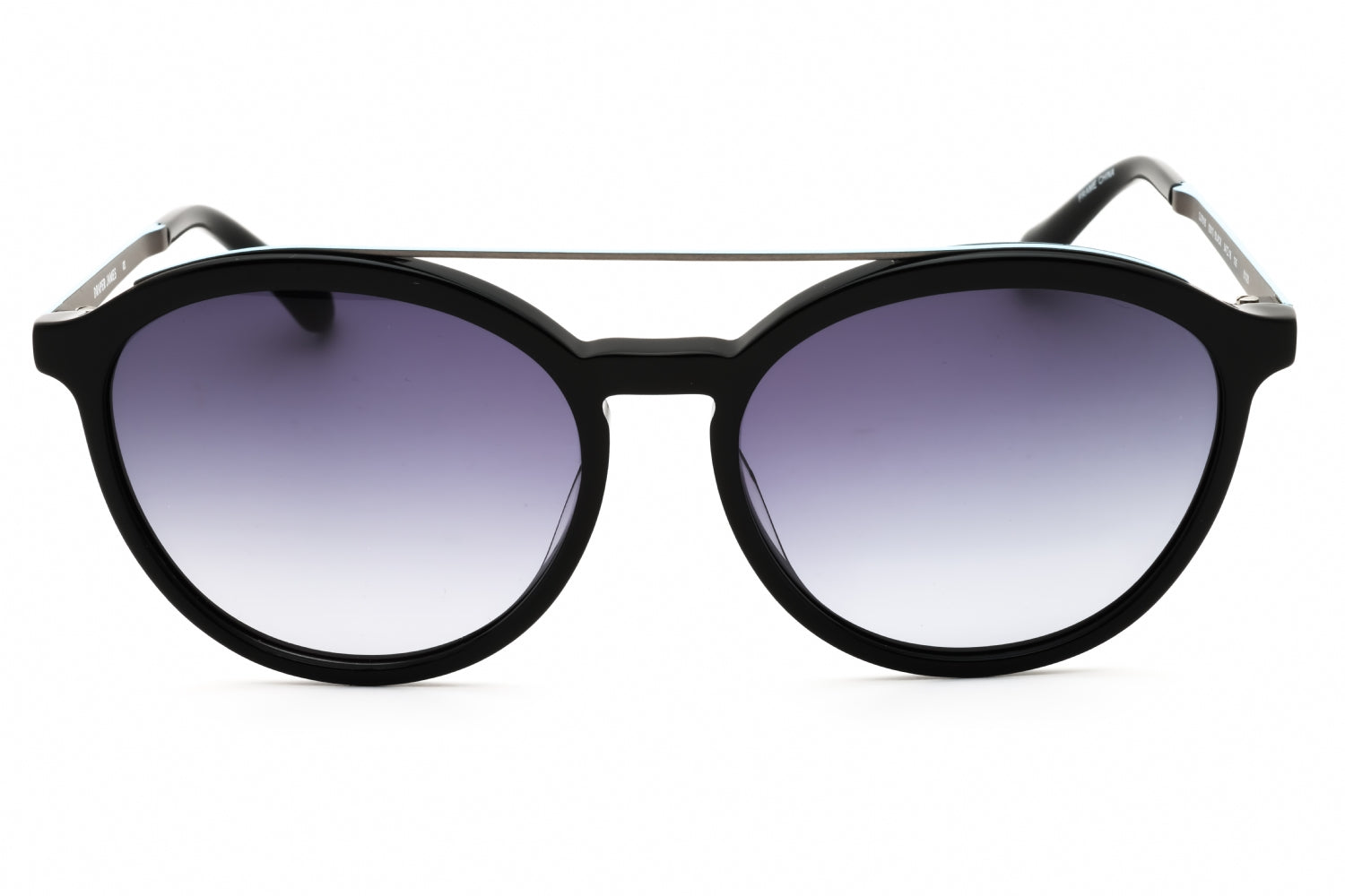 Draper James DJ7016 Gradient Lens Round Sunglasses — Brown, view 2