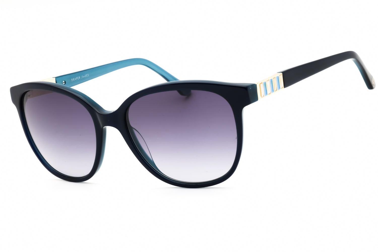 Draper James DJ7031 Gradient Acetate Sunglasses — Black by Draper James