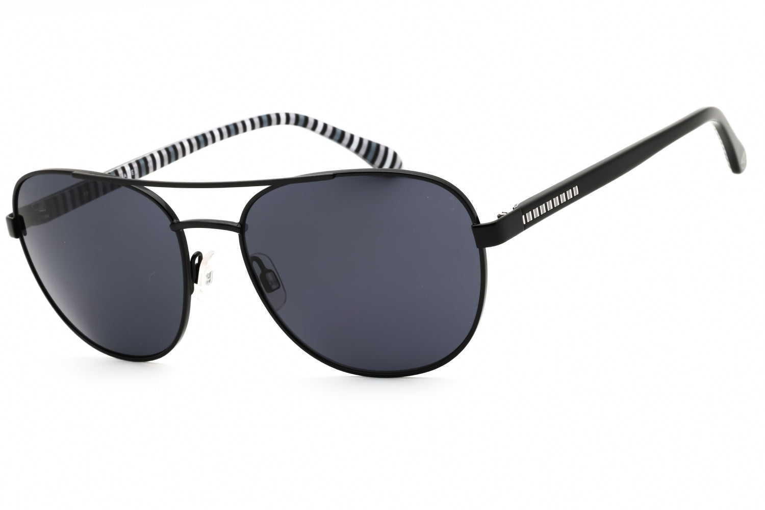 Draper James DJ7040 Aviator Metal Sunglasses — Black by Draper James
