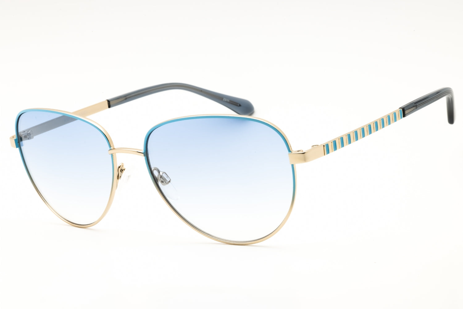 Draper James DJ7059 Aviator Blue Gradient Sunglasses — Blue by Draper James