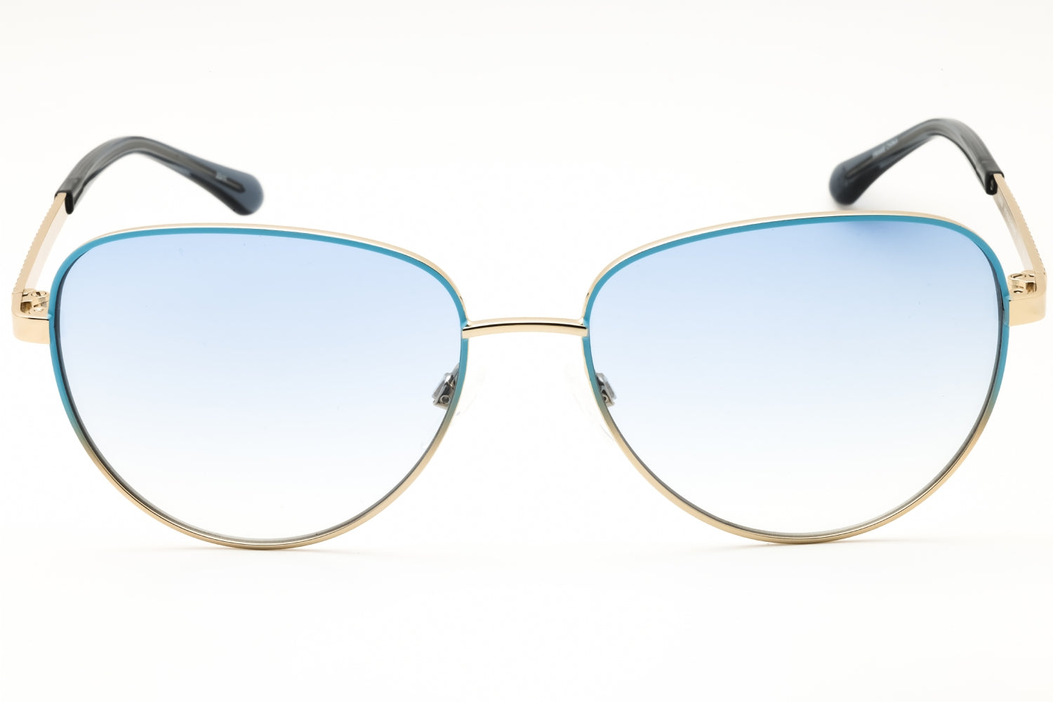Draper James DJ7059 Aviator Blue Gradient Sunglasses — Blue, view 2
