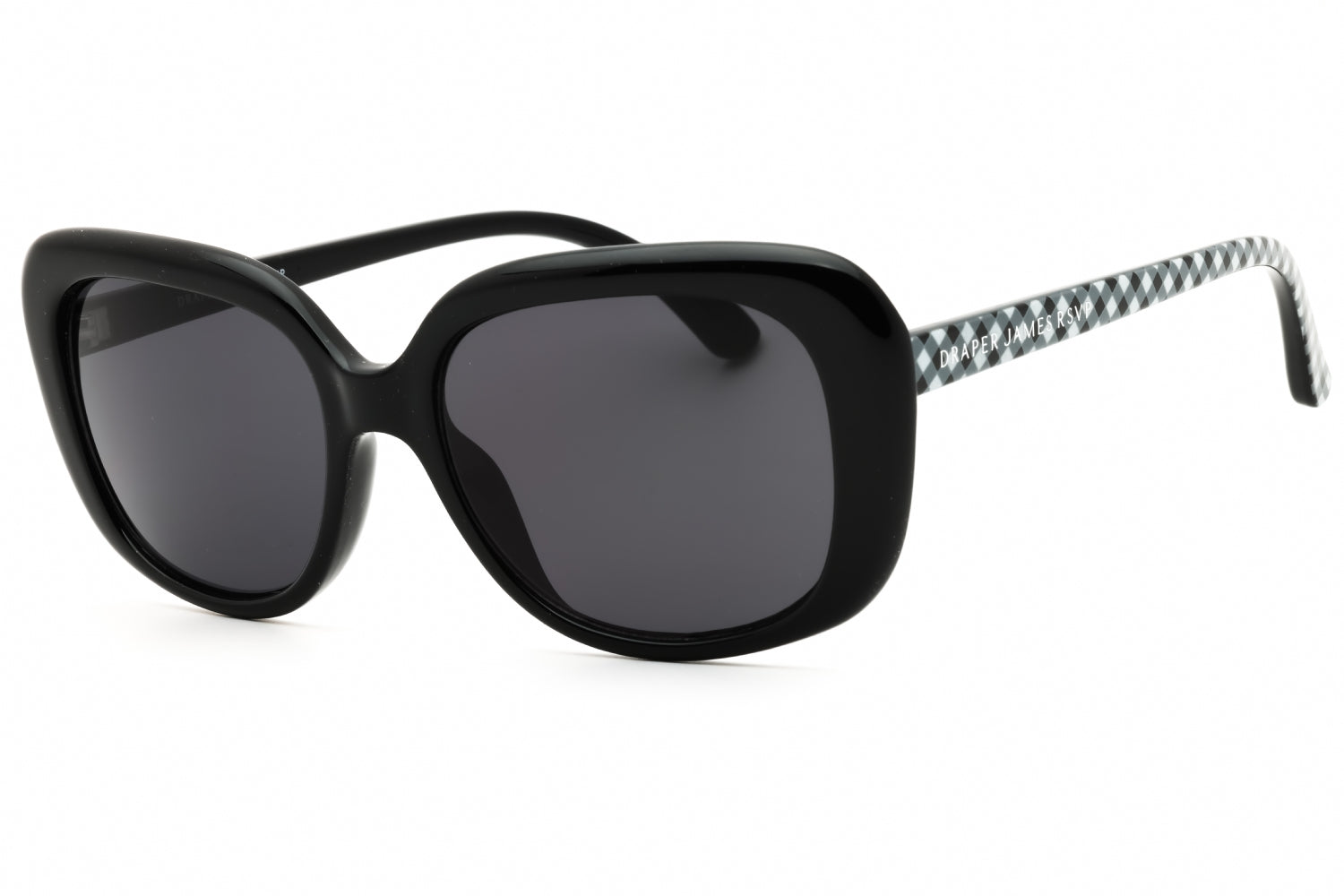 Draper James DJ9024 Oversized Propionate Sunglasses — Black by Draper James