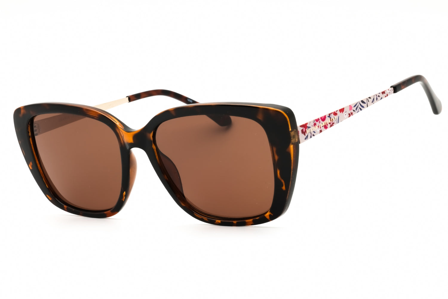 Draper James DJ9025 Tortoiseshell Oversized Sunglasses — Brown by Draper James