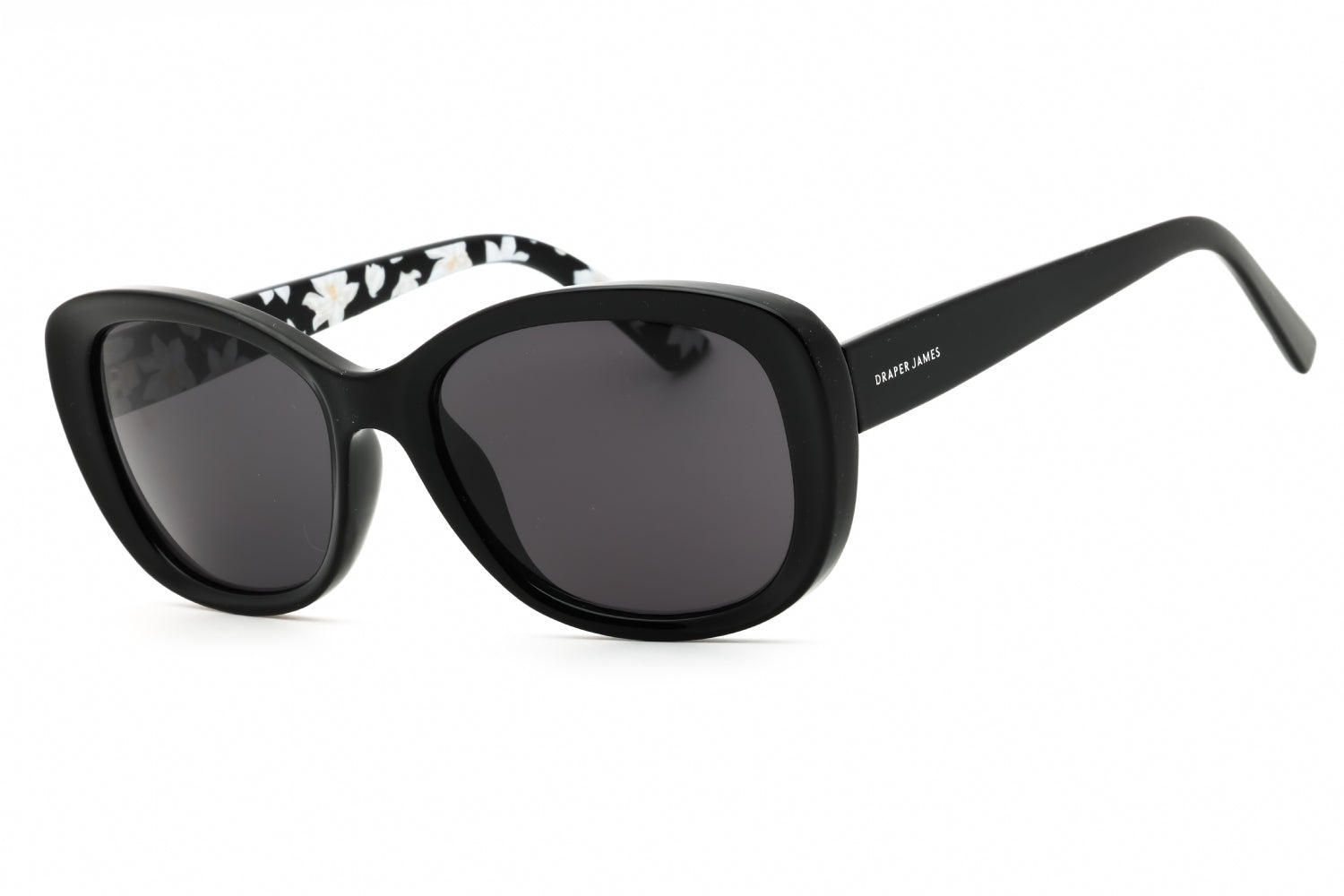 Draper James DJ9031 Oval Frame Sunglasses — Black by Draper James