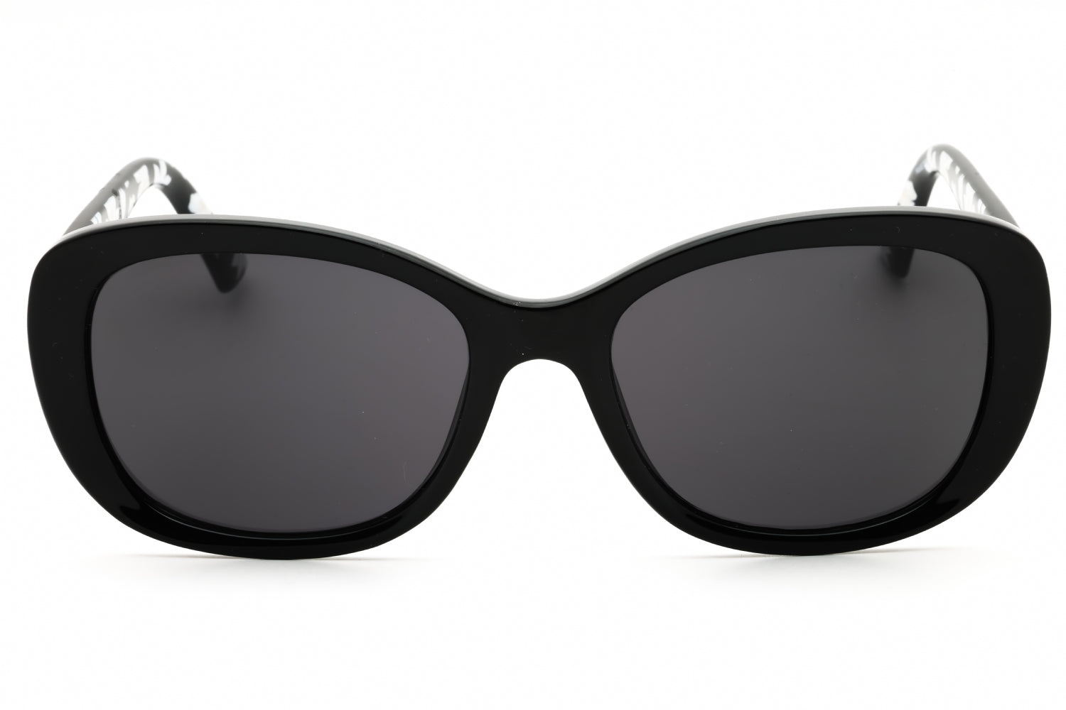 Draper James DJ9031 Oval Frame Sunglasses — Black, view 2