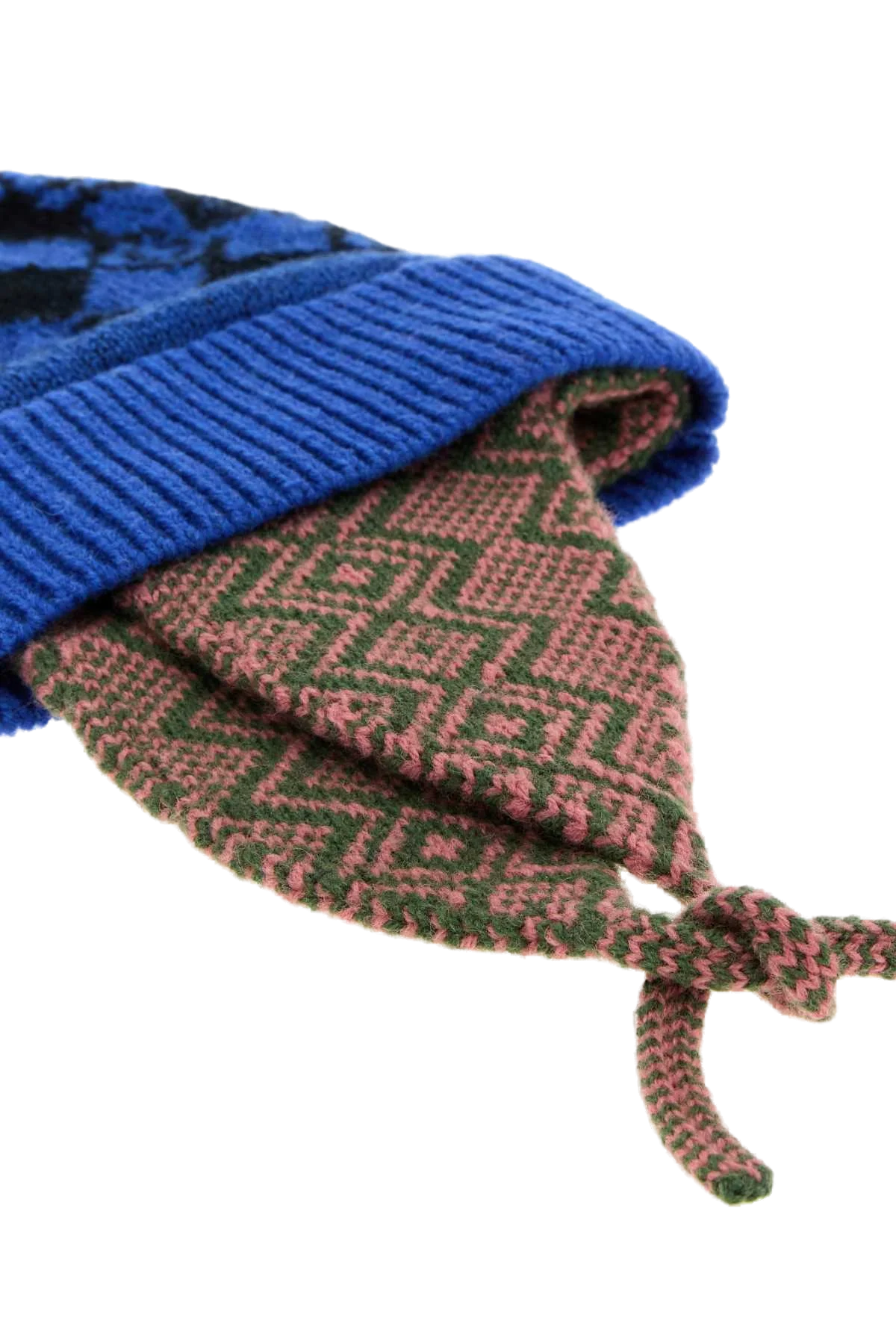Dries Van Noten 04270-MARVIN Beanie — Blue, view 2