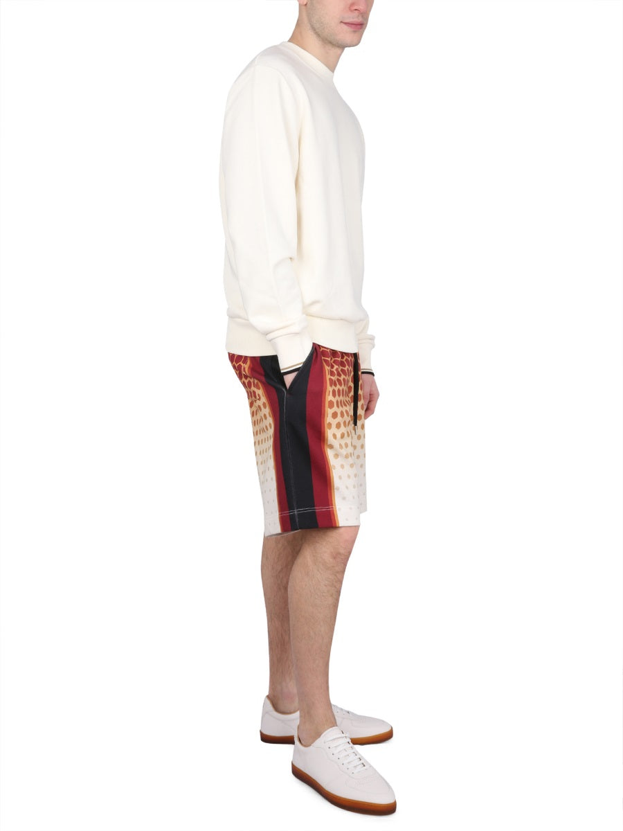Dries Van Noten Bermuda Short — Orange by Dries Van Noten