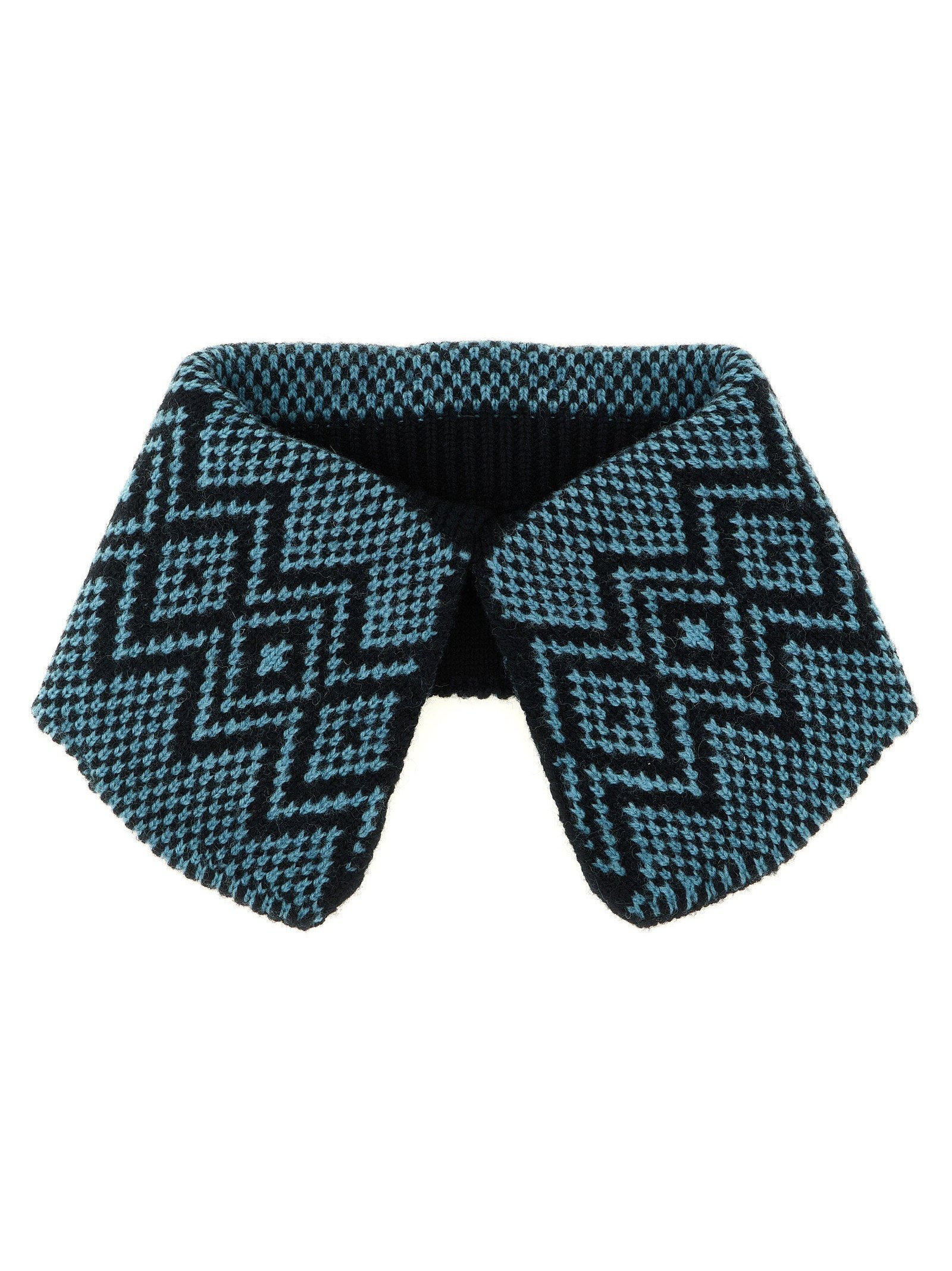 Dries Van Noten Martim Collar — Blue by Dries Van Noten