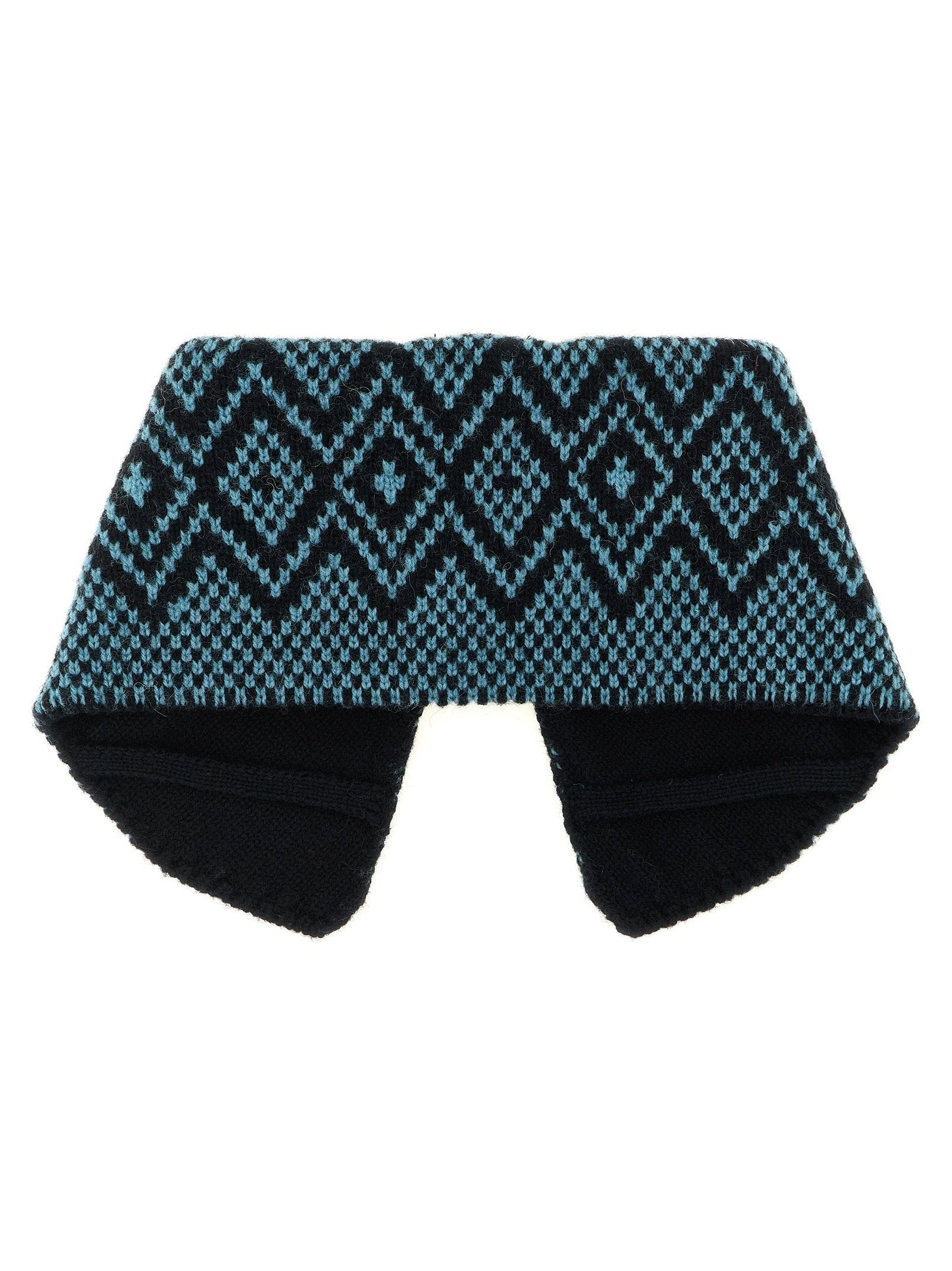Dries Van Noten Martim Collar — Blue, view 2