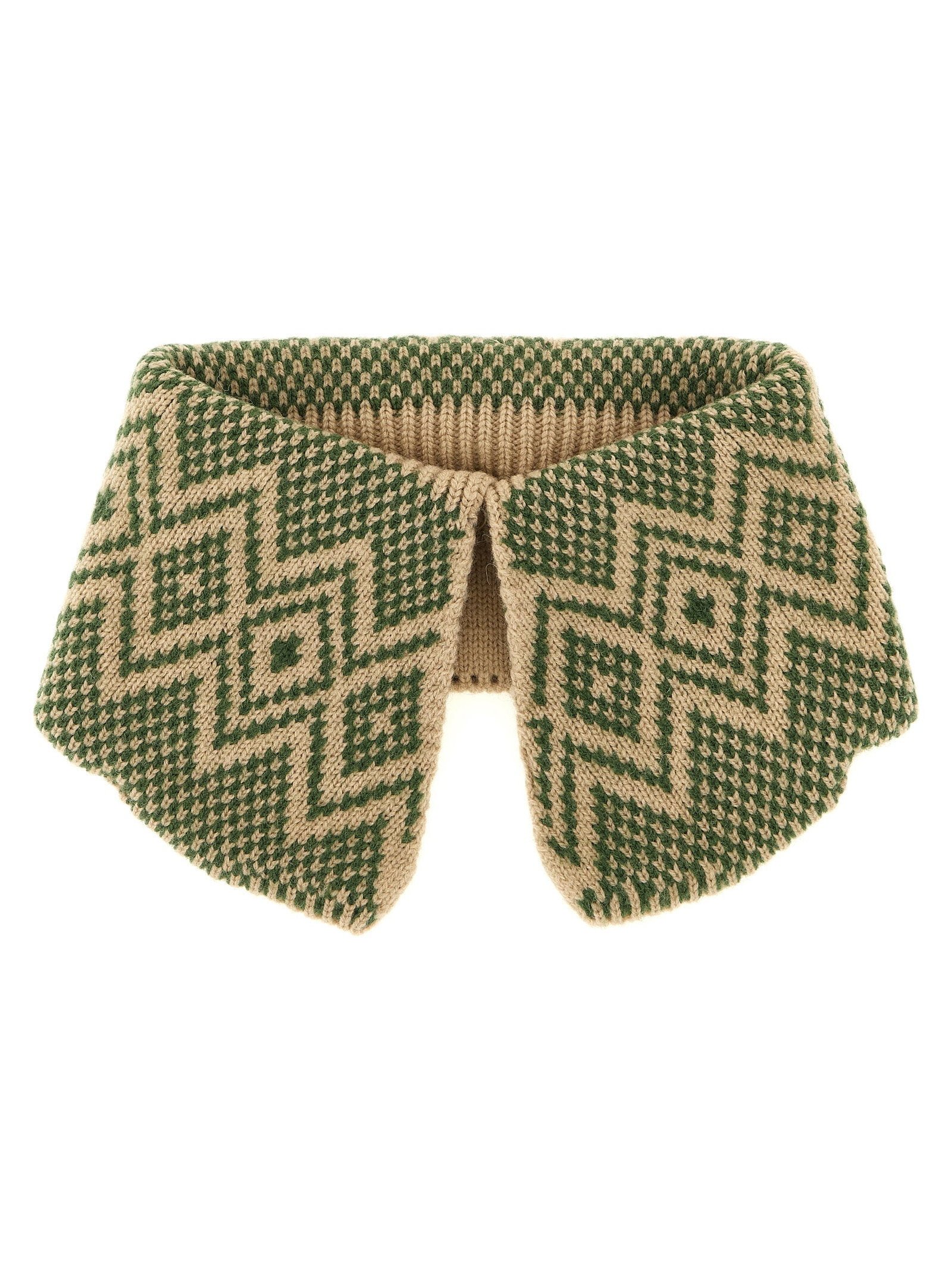 Dries Van Noten Collar — Green by Dries Van Noten