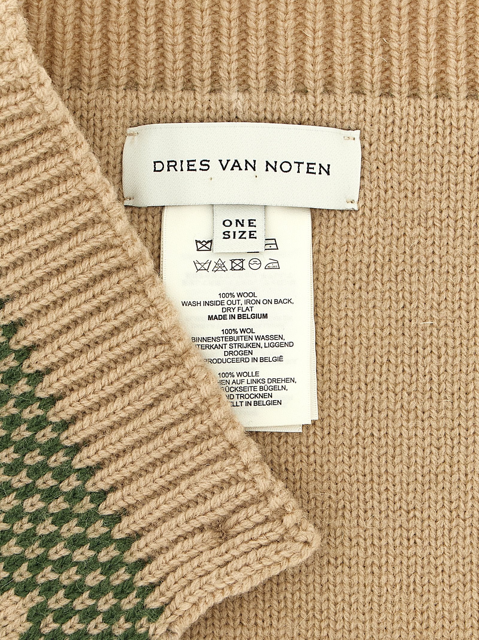 Dries Van Noten Collar — Green, view 3