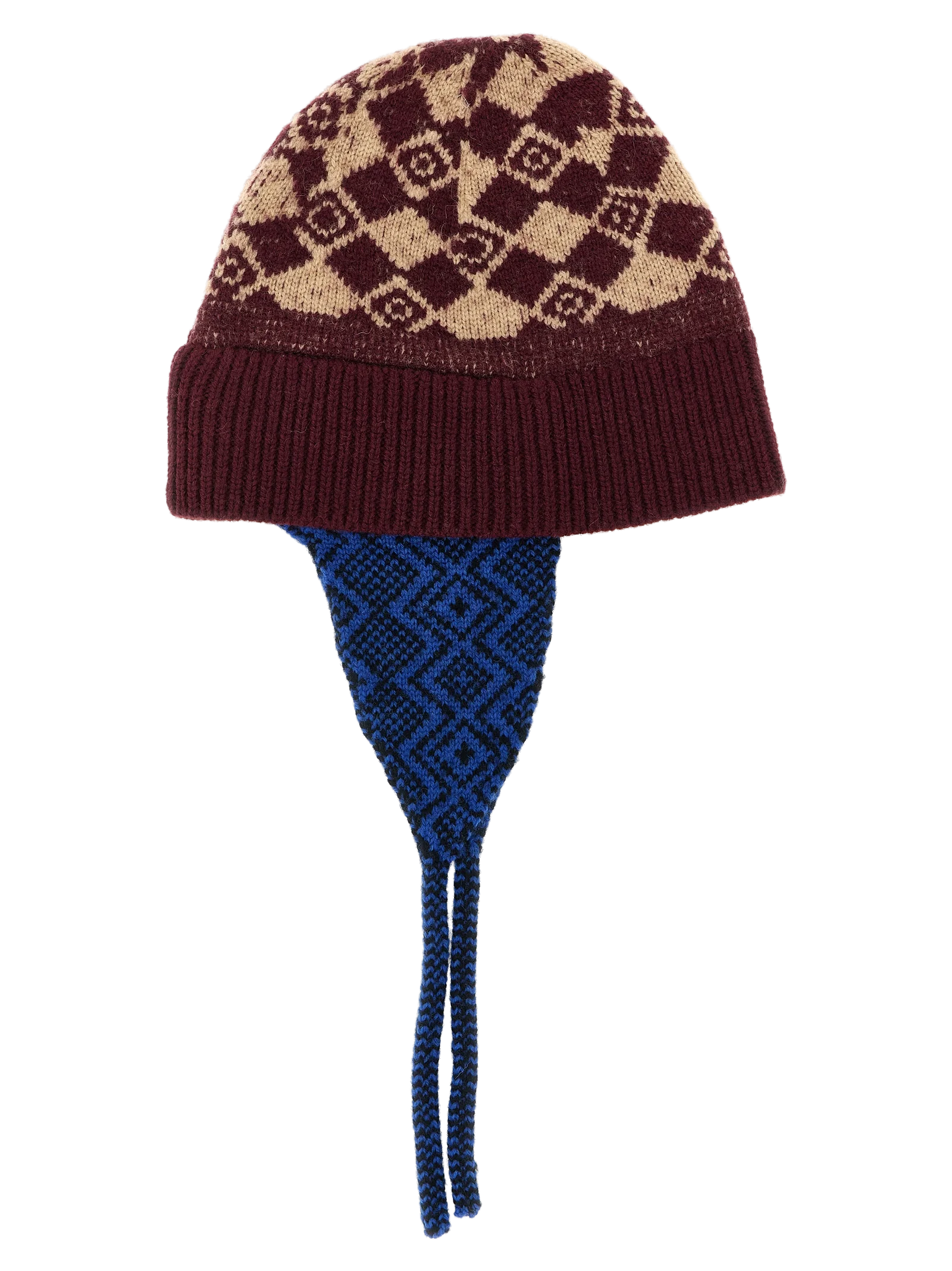 Dries Van Noten DR341836BM Beanie — Bordeaux by Dries Van Noten