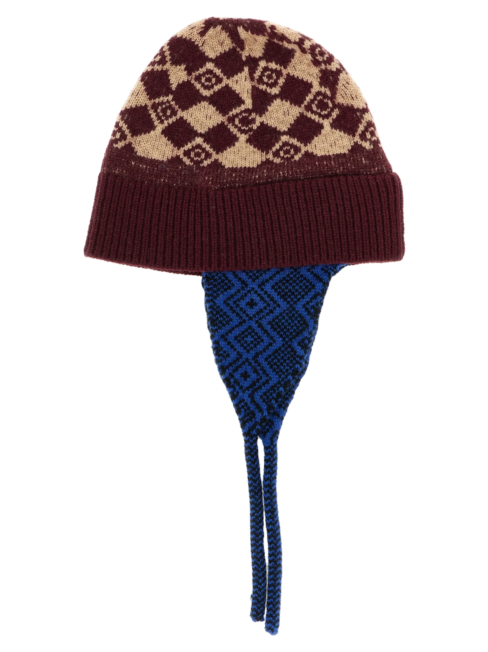 Dries Van Noten DR341836BM Beanie — Bordeaux, view 3