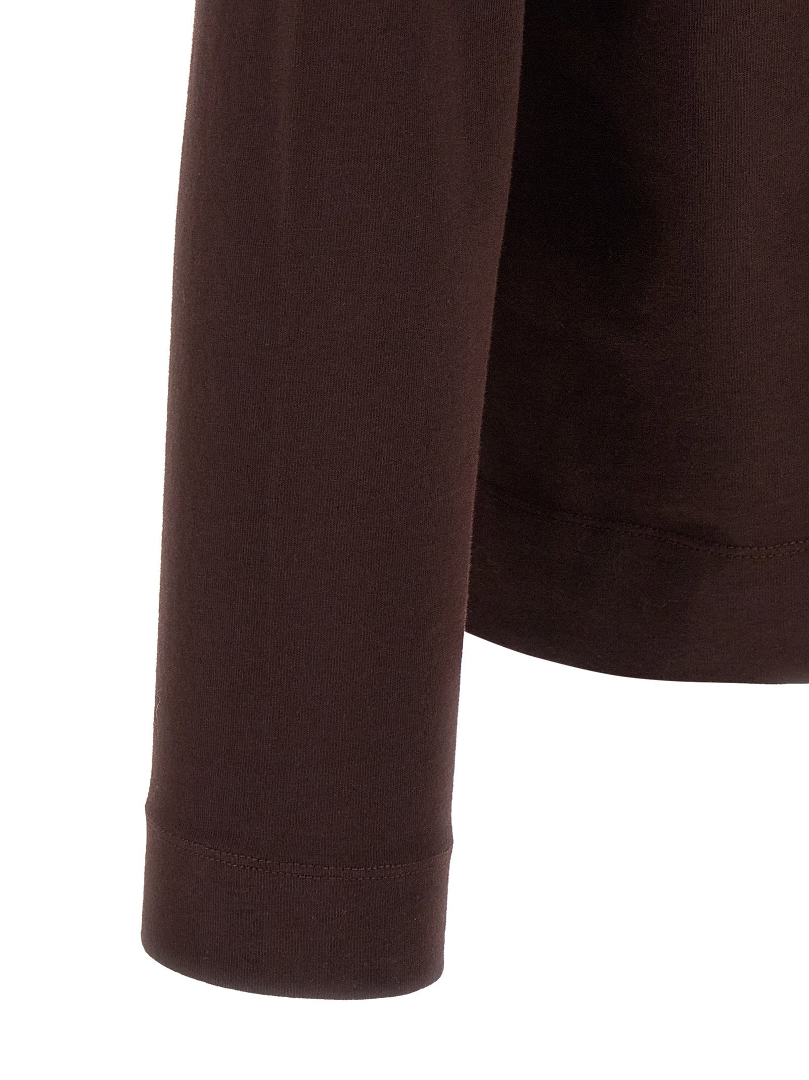 Dries Van Noten T-shirt — Brown, view 4