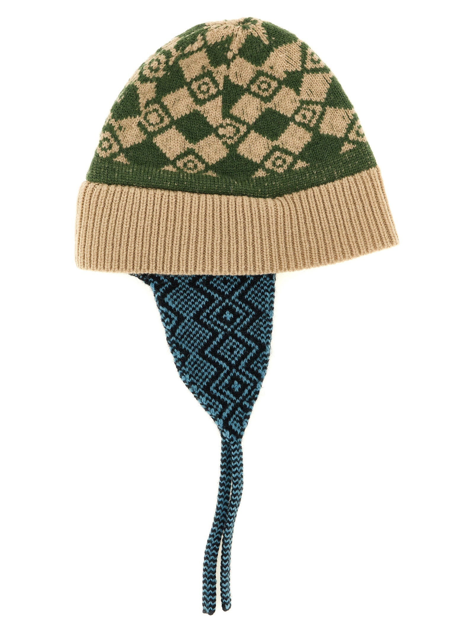 Dries Van Noten Winter Hat — Green by Dries Van Noten