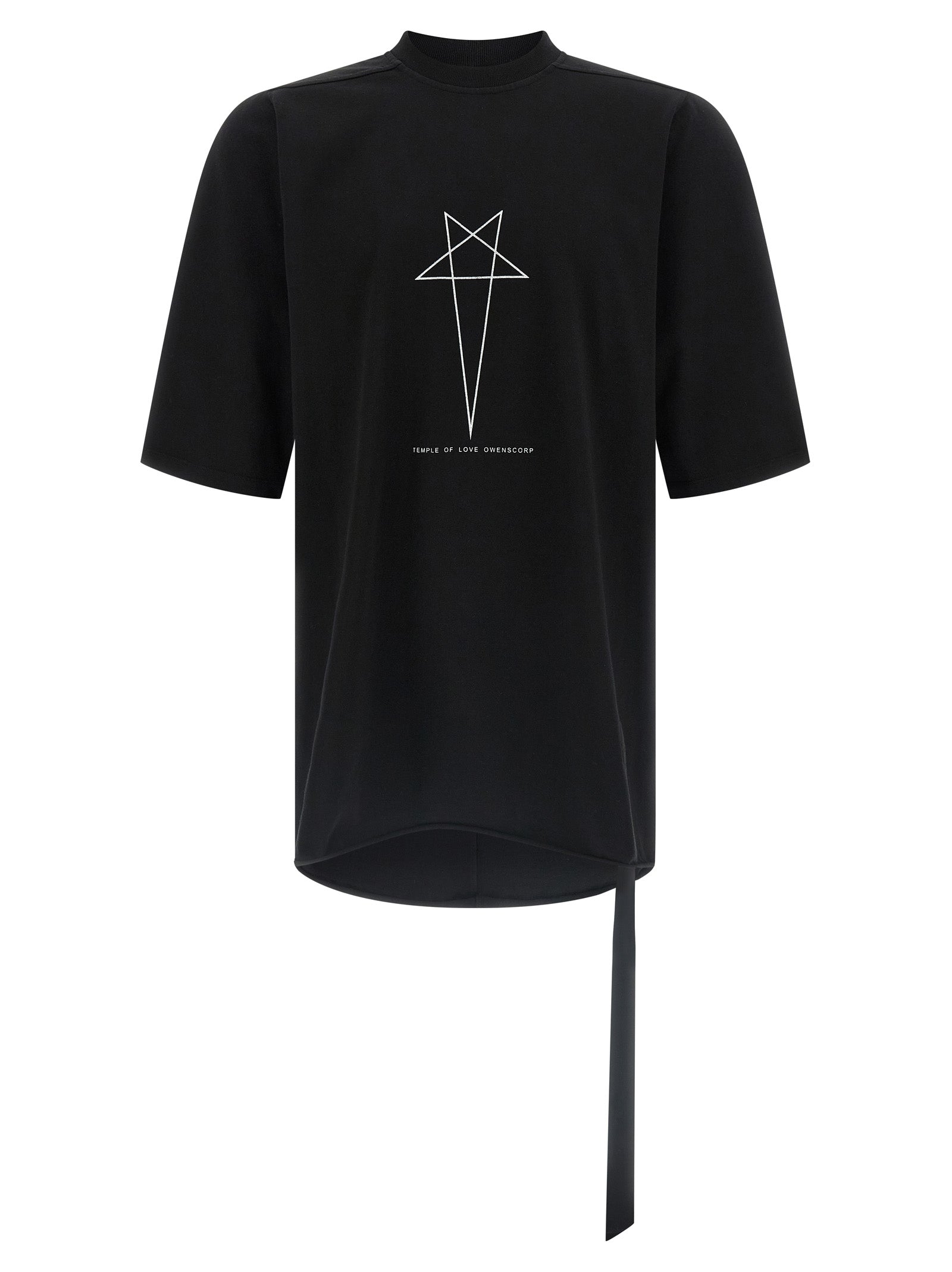 Drkshdw Logo-Print Cotton T-Shirt — Black by Drkshdw