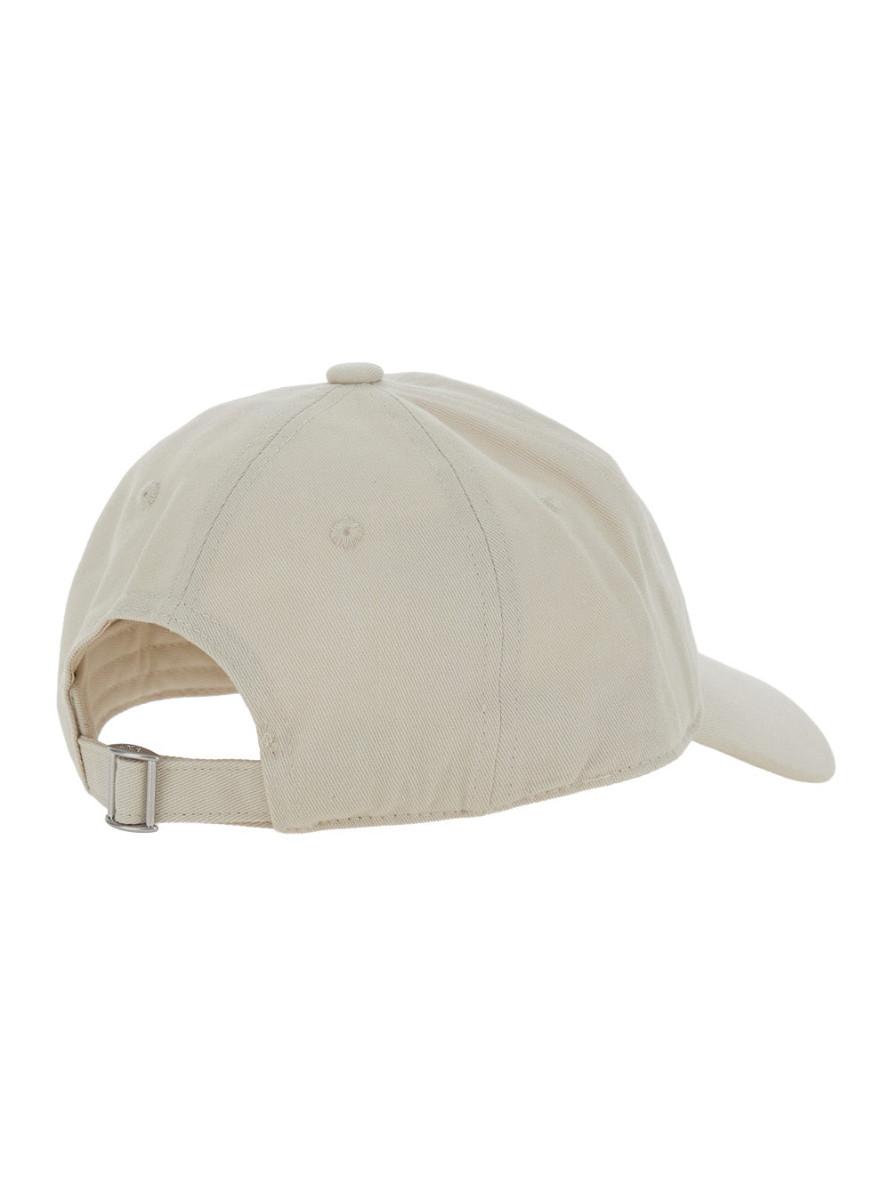 DrôLe De Monsieur LCP207CO138 Logo Text Cotton Baseball Cap — Beige, view 2