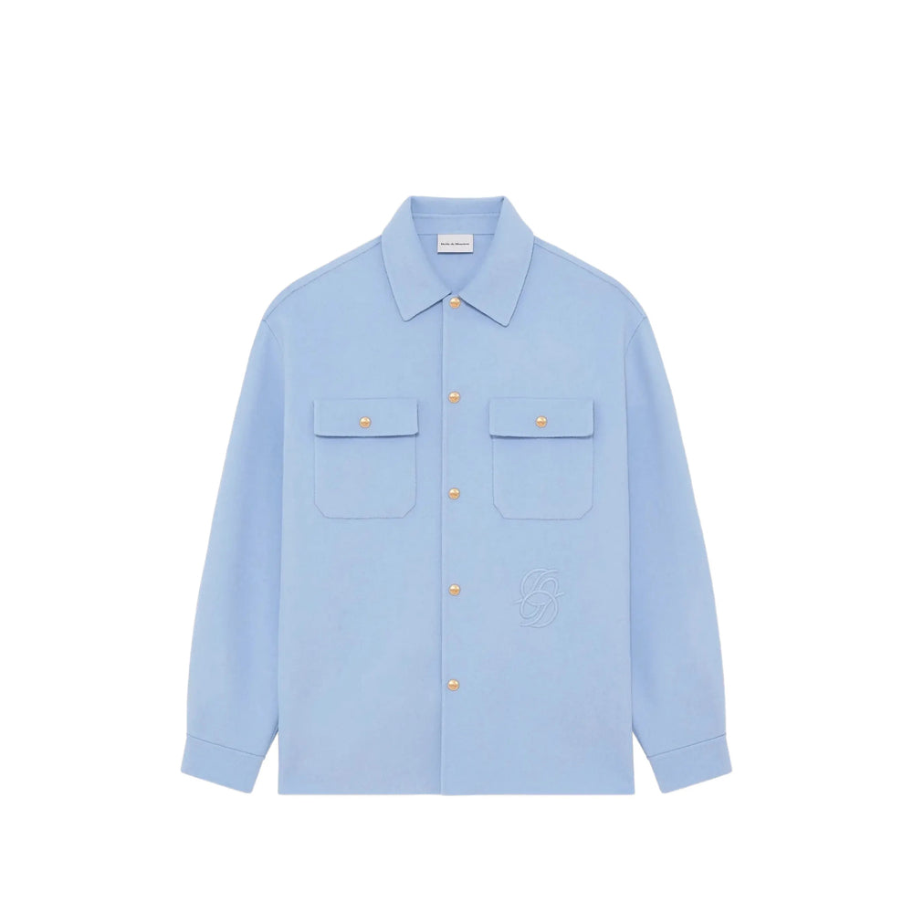 DrôLe De Monsieur Liblu Shirt Jacket — Blue by Drole De Monsieur