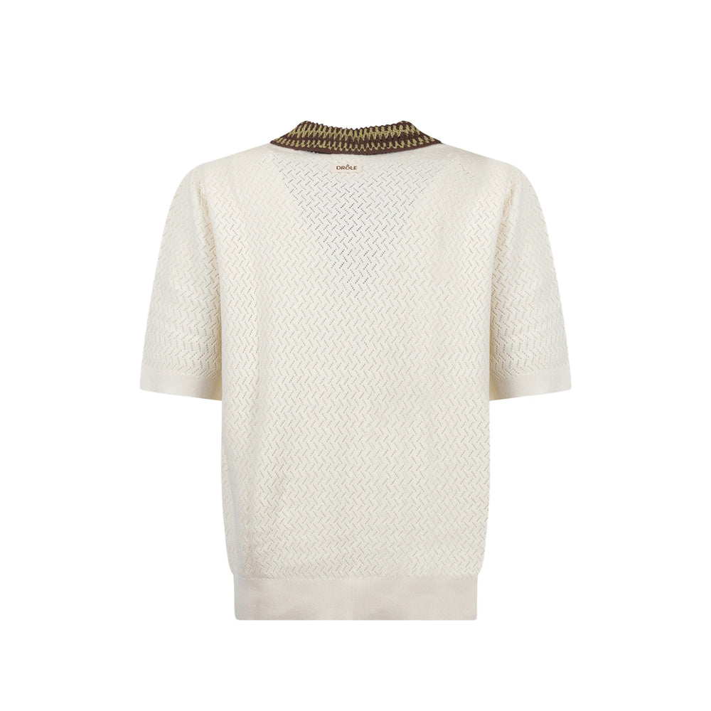 DrôLe De Monsieur Offwh Polo — Beige, view 2