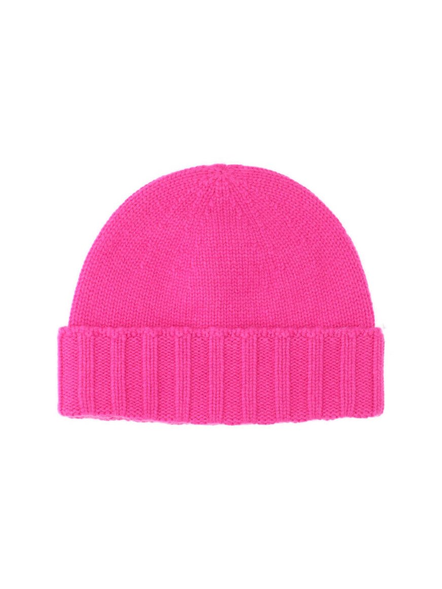Drumohr D1K750 Cashmere Knit Beanie — Pink, view 2